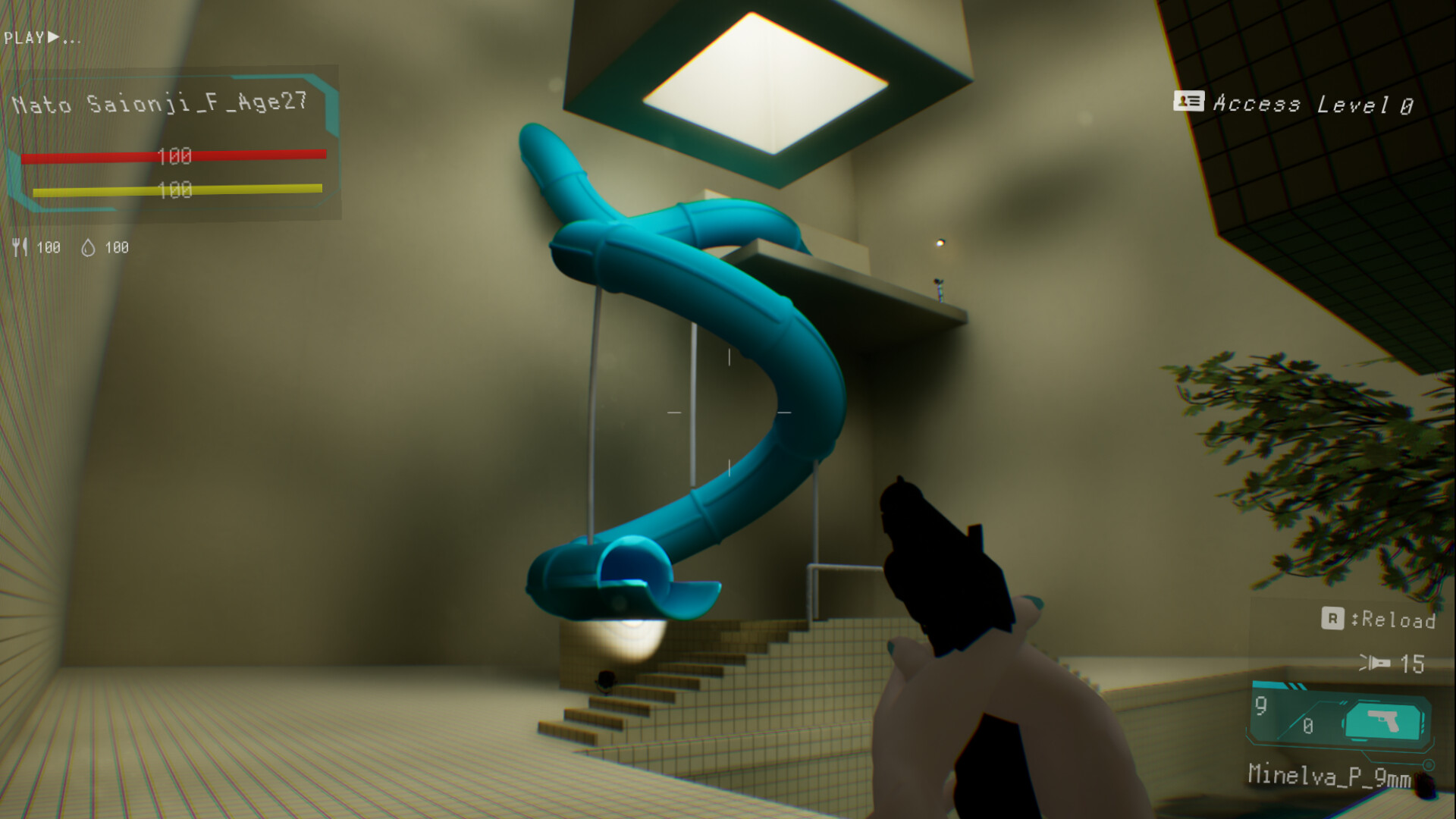 P4ST3L 戰鬥畫面與槍械視角