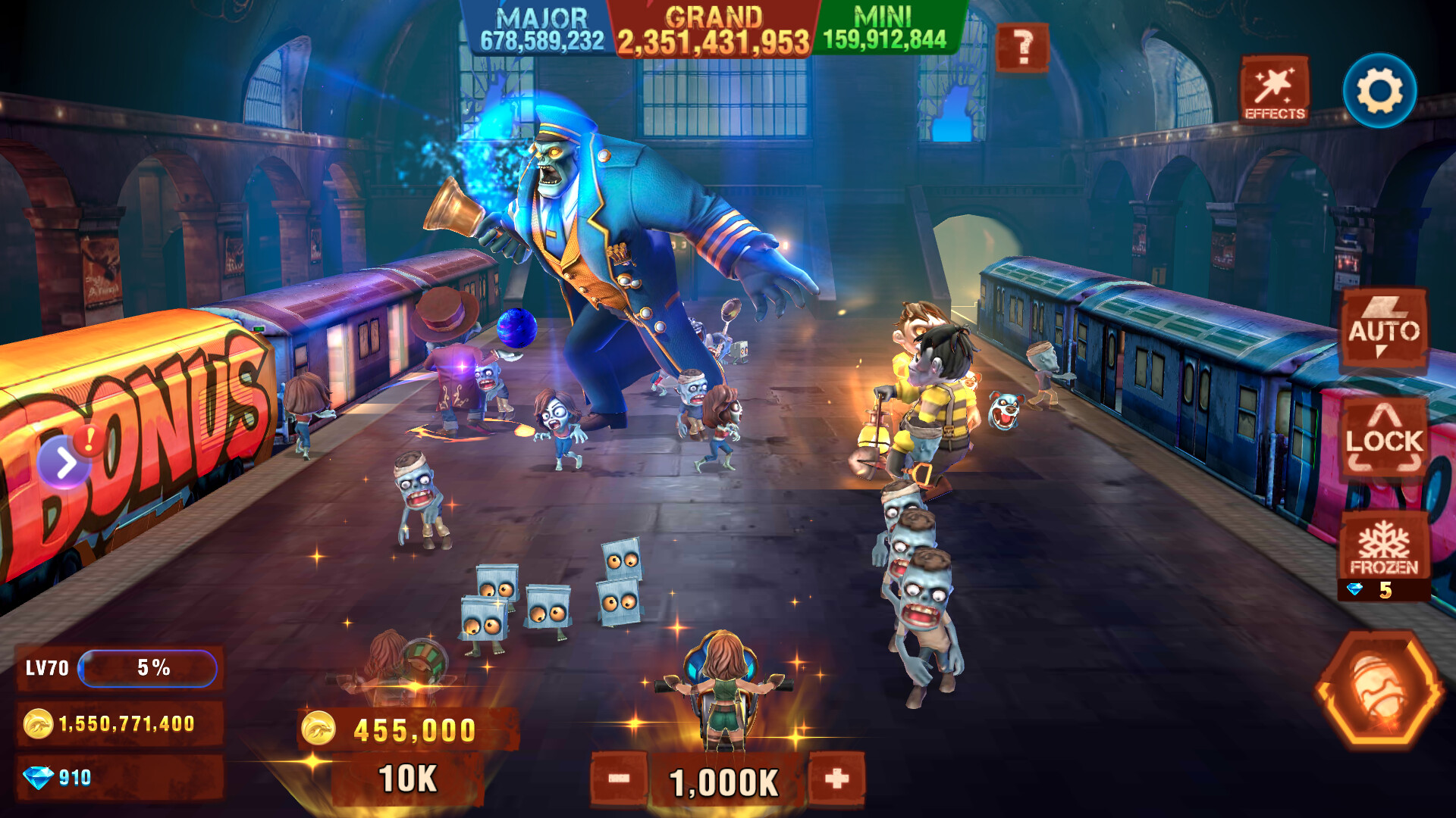 遊戲場景截圖，展現了不同風格的海底環境