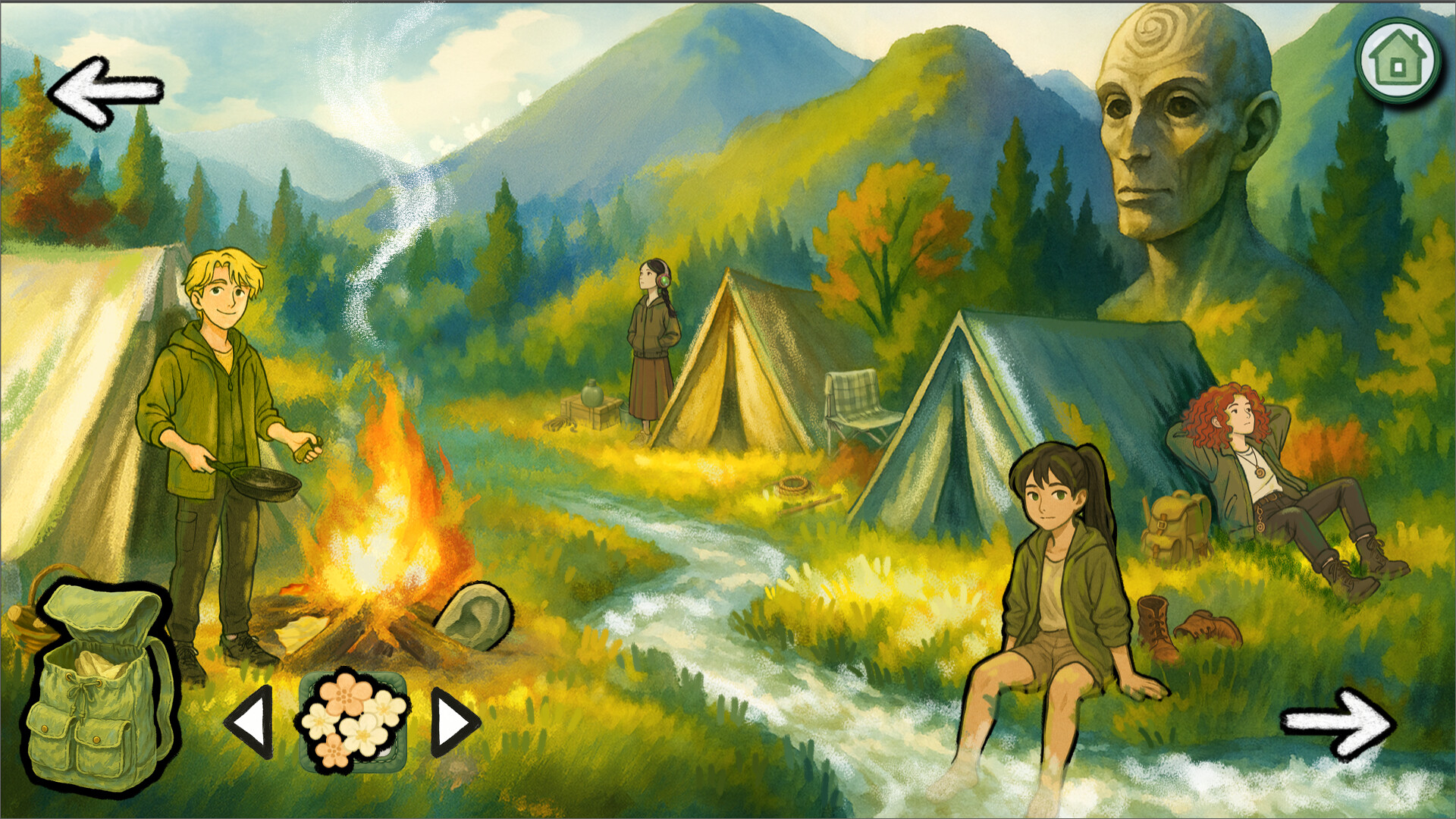 與NPC對話獲取重要情報