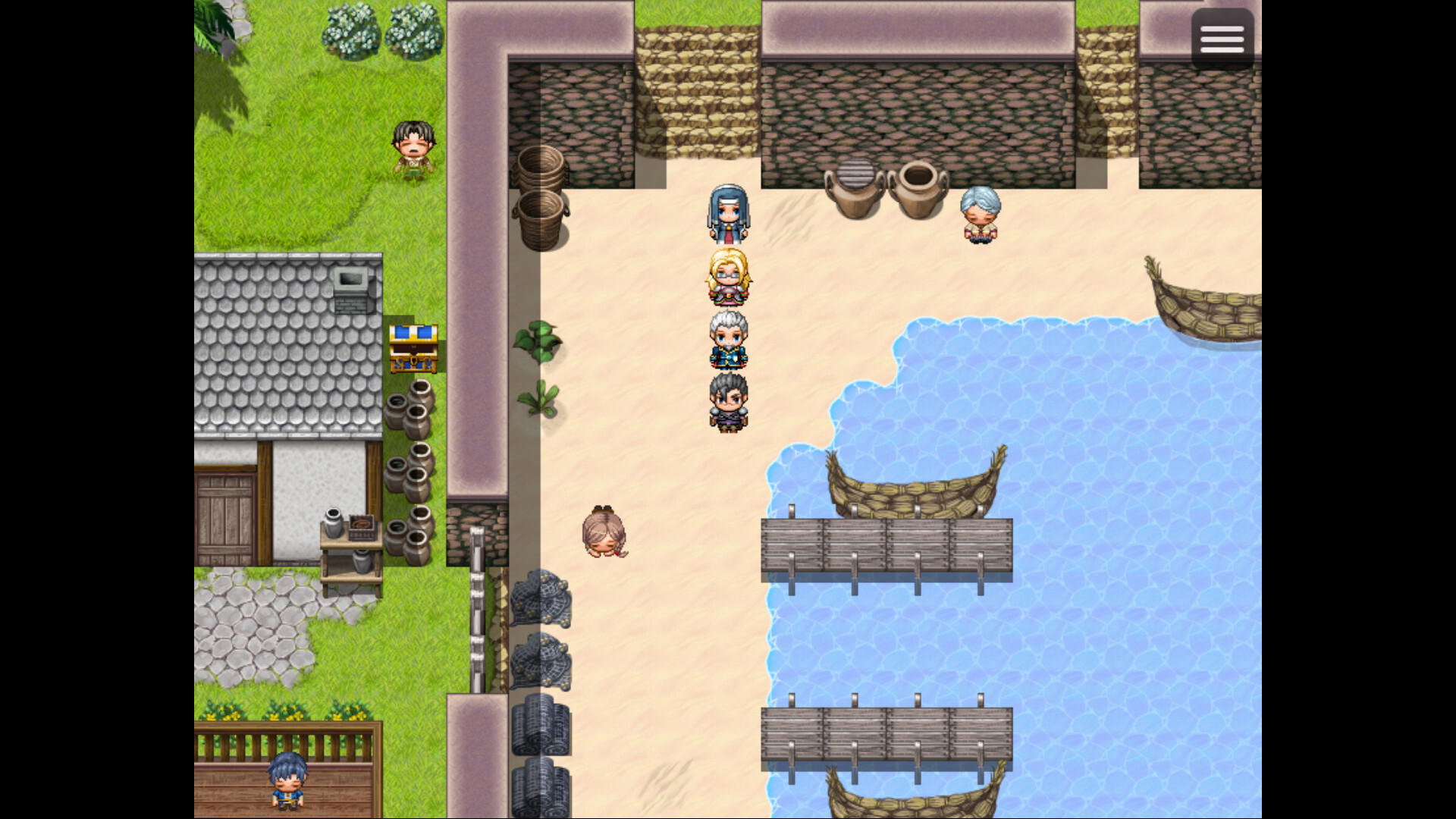 遊戲中的場景探索,展現了多樣化的地形環境。