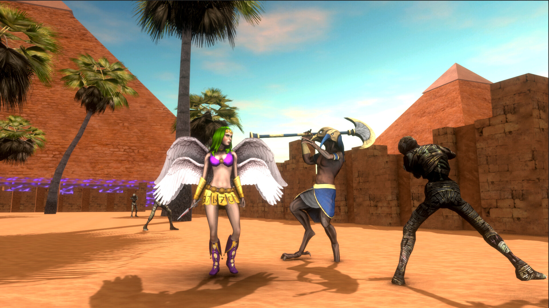 遊戲中的對話場景與角色建模