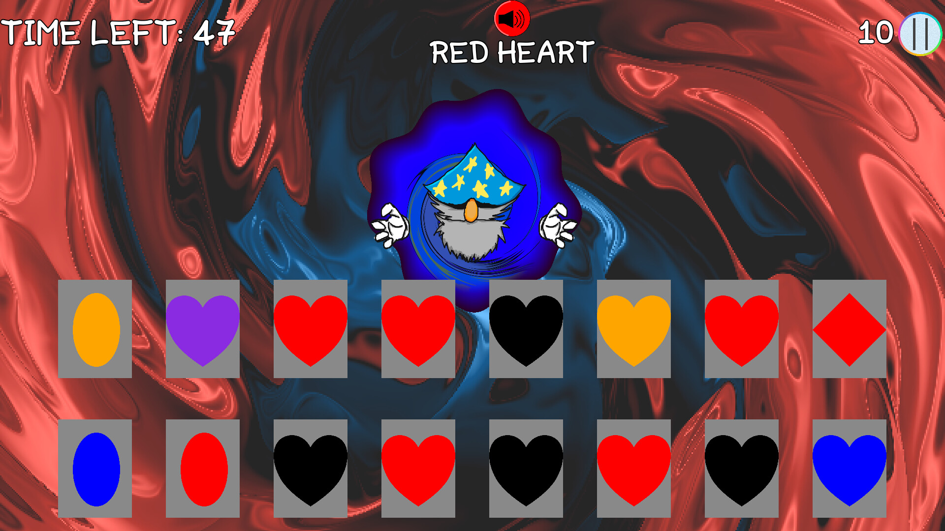 遊戲選單介面，展示多種遊戲模式選擇