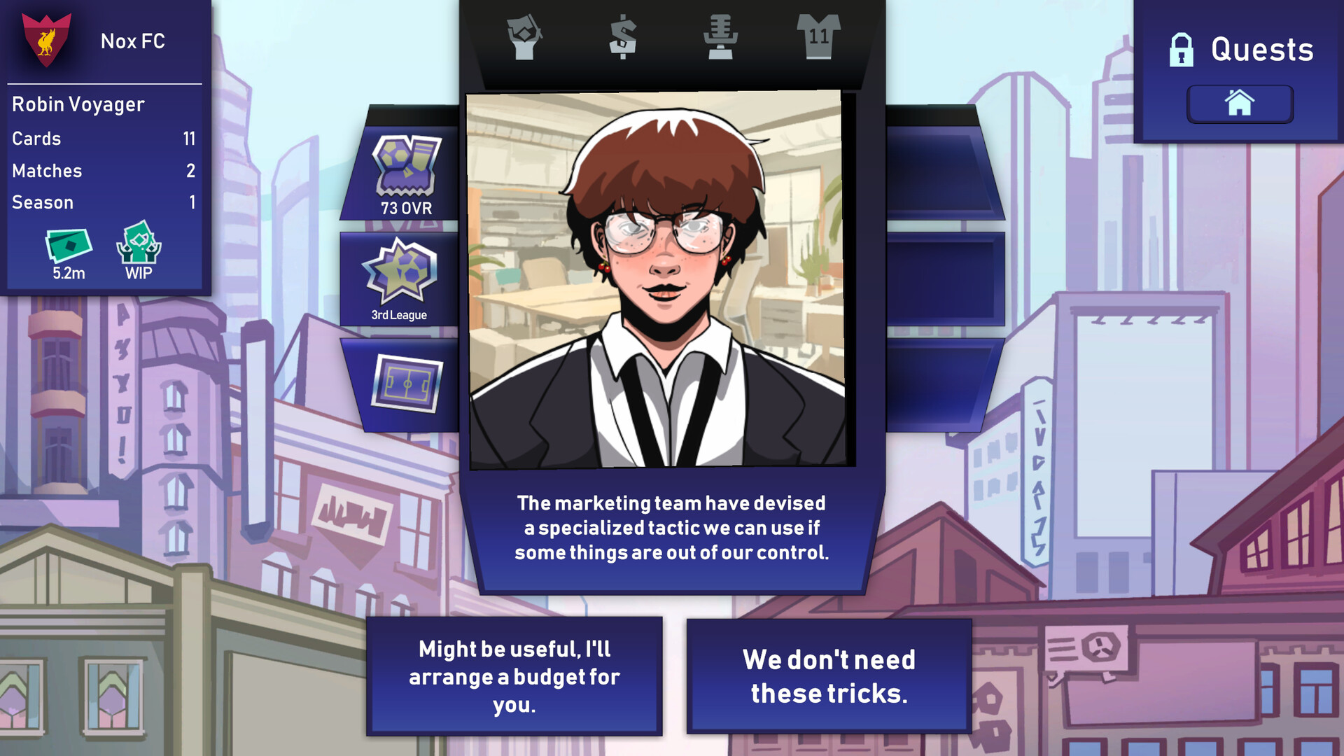 全新的比賽引擎與戰術介面