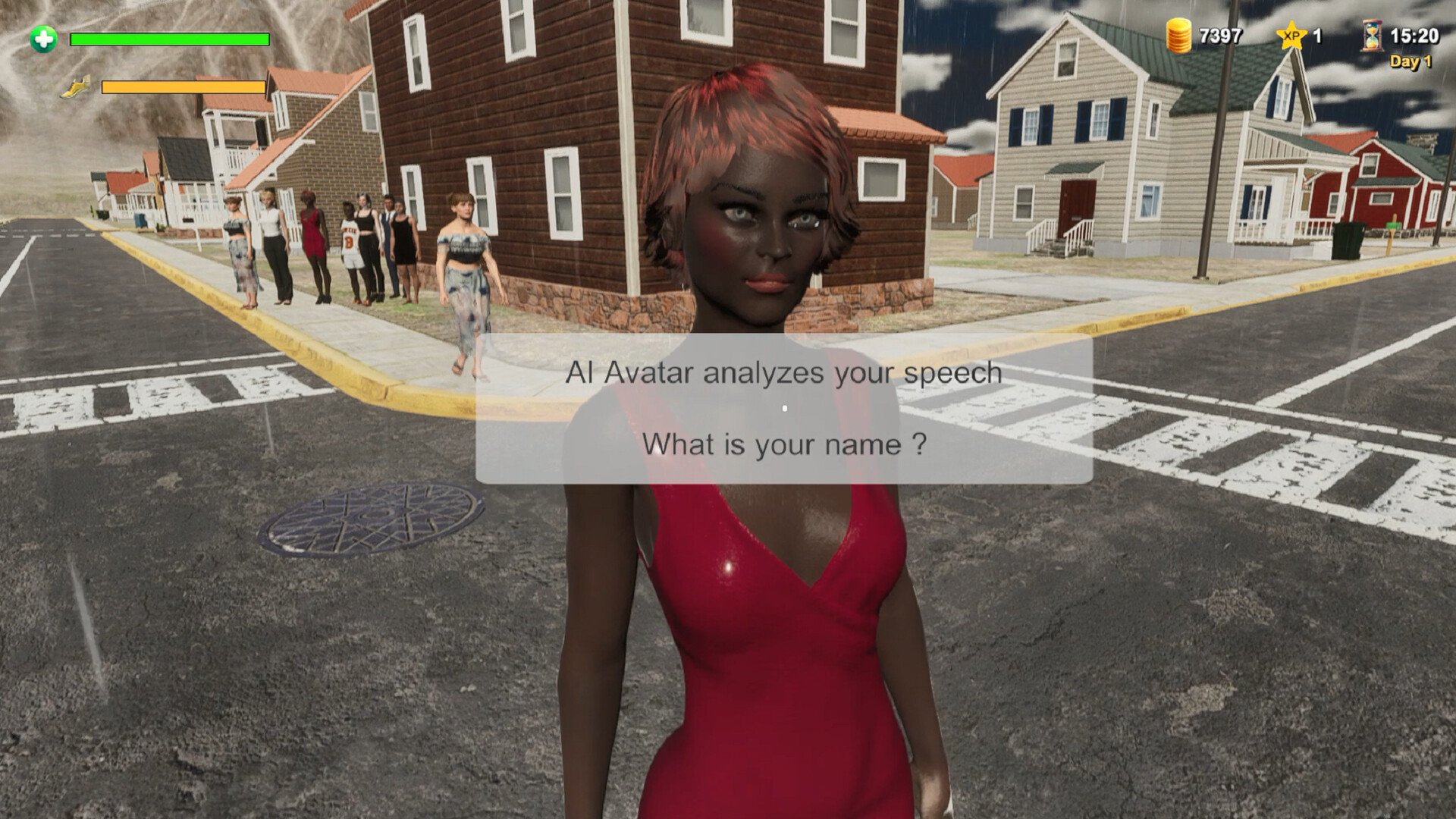 與顧客互動的場景