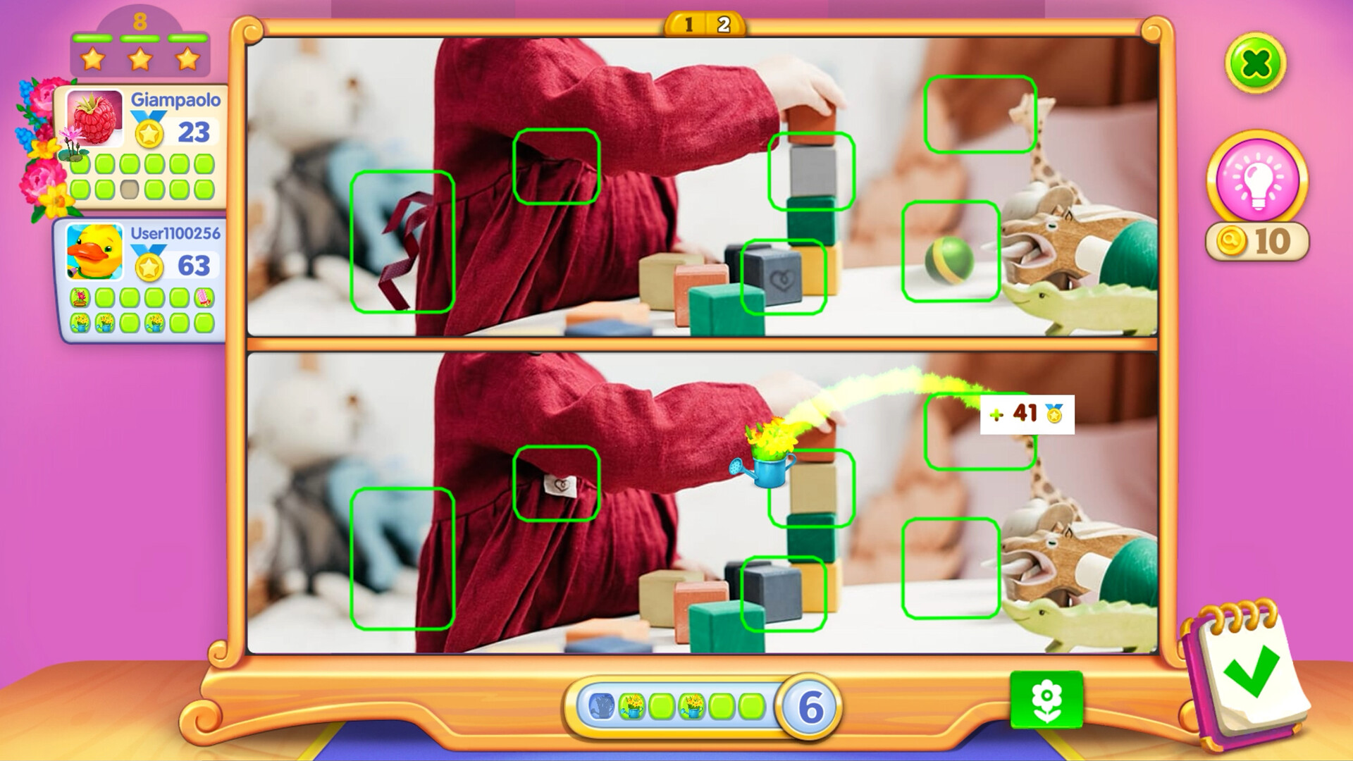 充滿生活氣息的廚房場景,這類複雜的室內場景考驗玩家對物品細節的記憶與觀察。