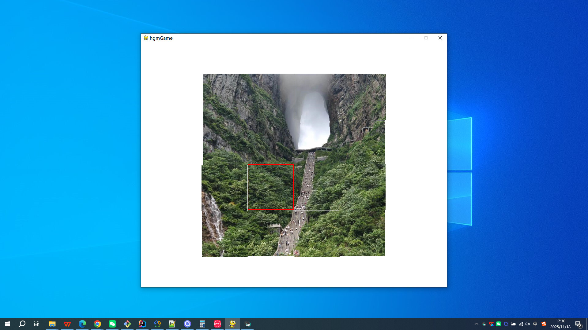 遊戲拼圖過程示意圖