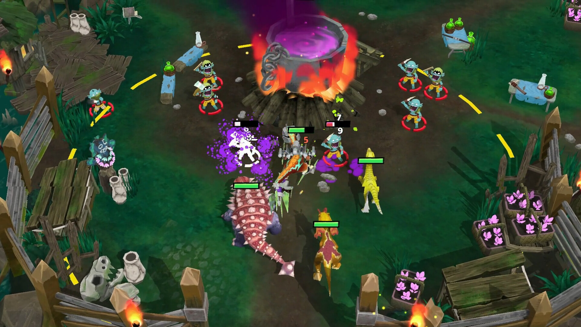 玩家升級與進化後的恐龍形態,外觀更加威猛