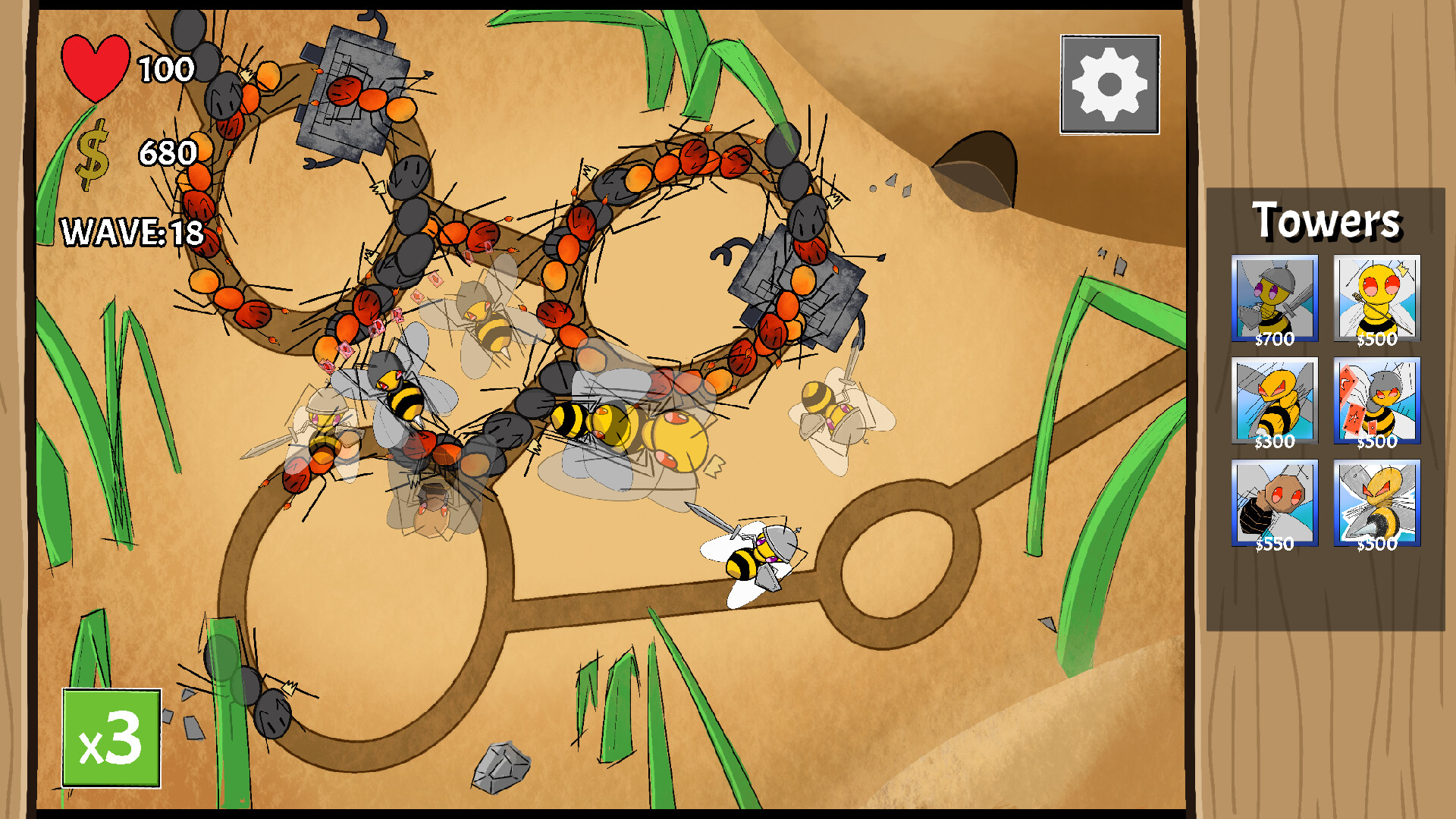 不同的地圖環境設計，考驗玩家的地形適應能力