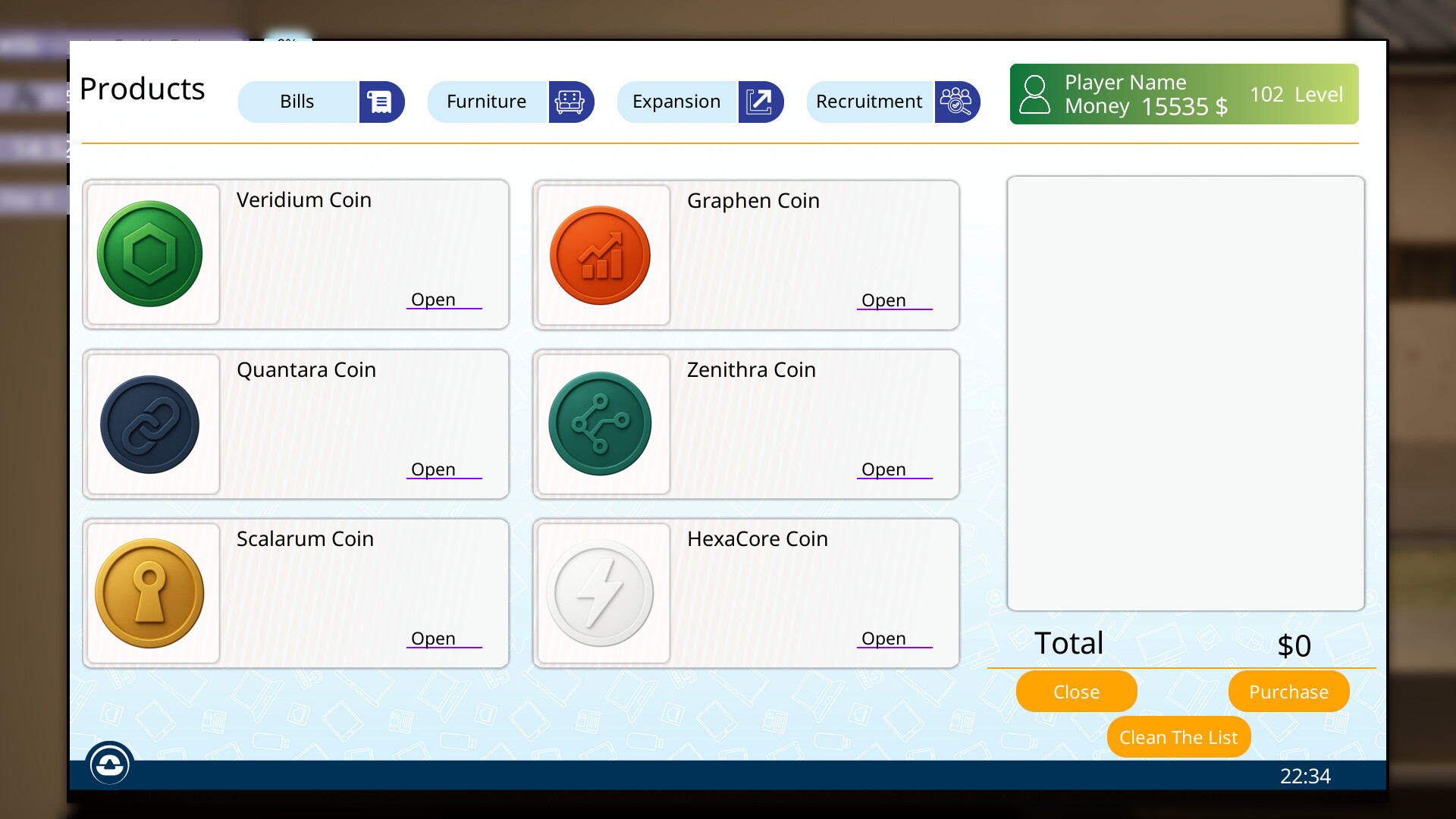 真實的收銀結帳模擬系統