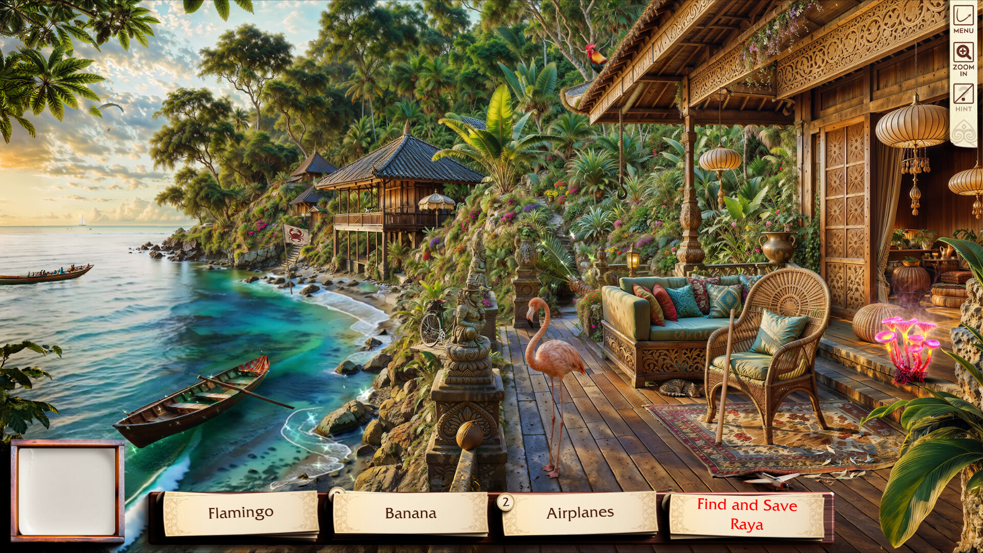 遊戲中的一個隱藏物件場景，畫面精緻，充滿細節，等待玩家探索。