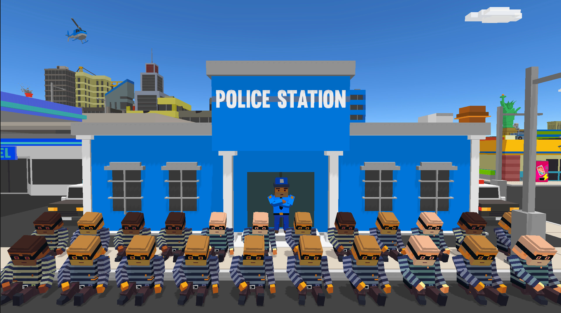 遊戲場景豐富多變，從城市到野外，提供了大量的探索空間。