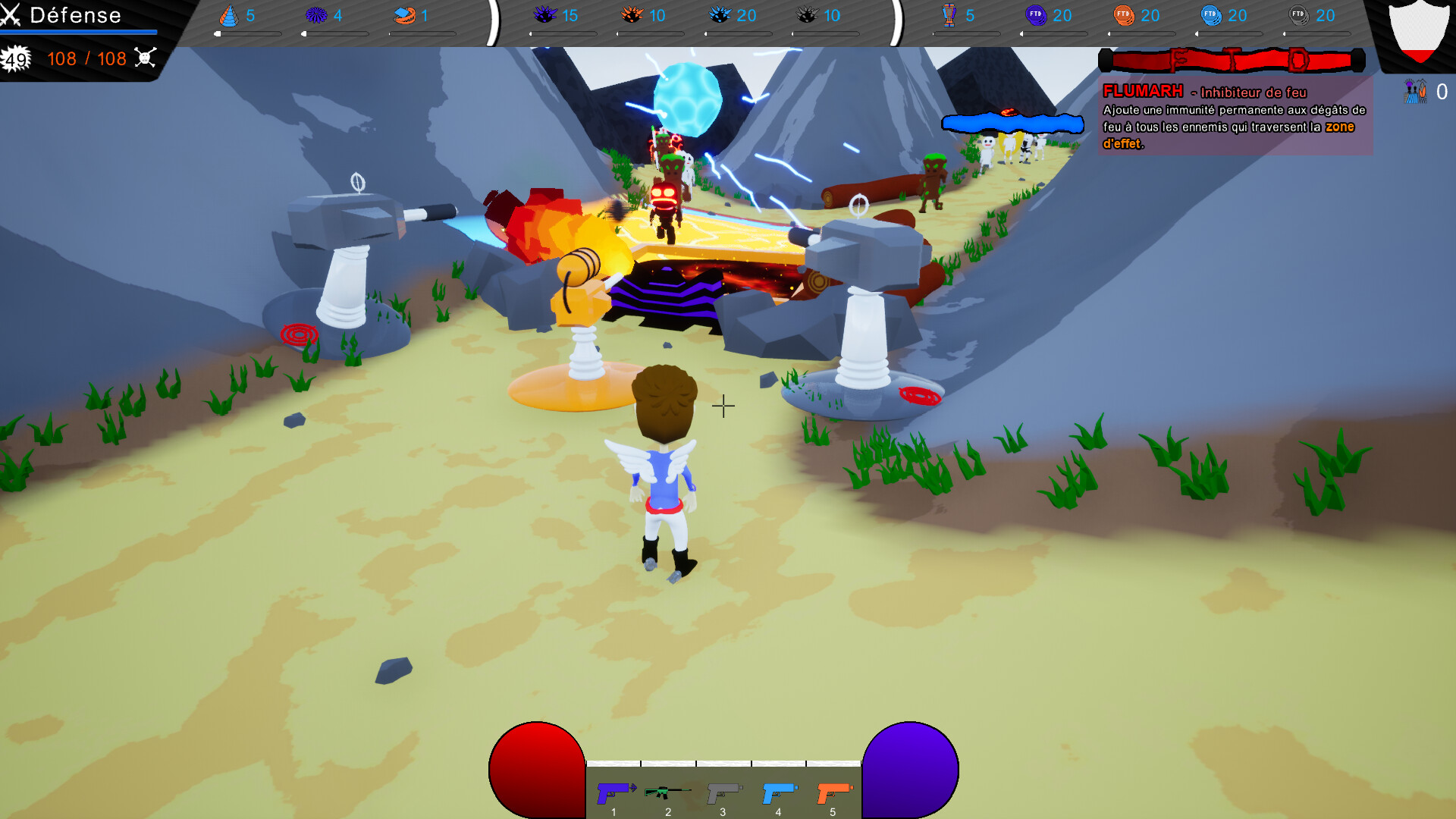 豐富的升級系統與技能選擇介面