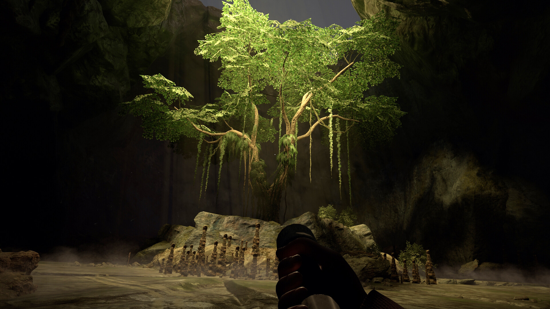 手電筒是玩家在黑暗中唯一的依靠