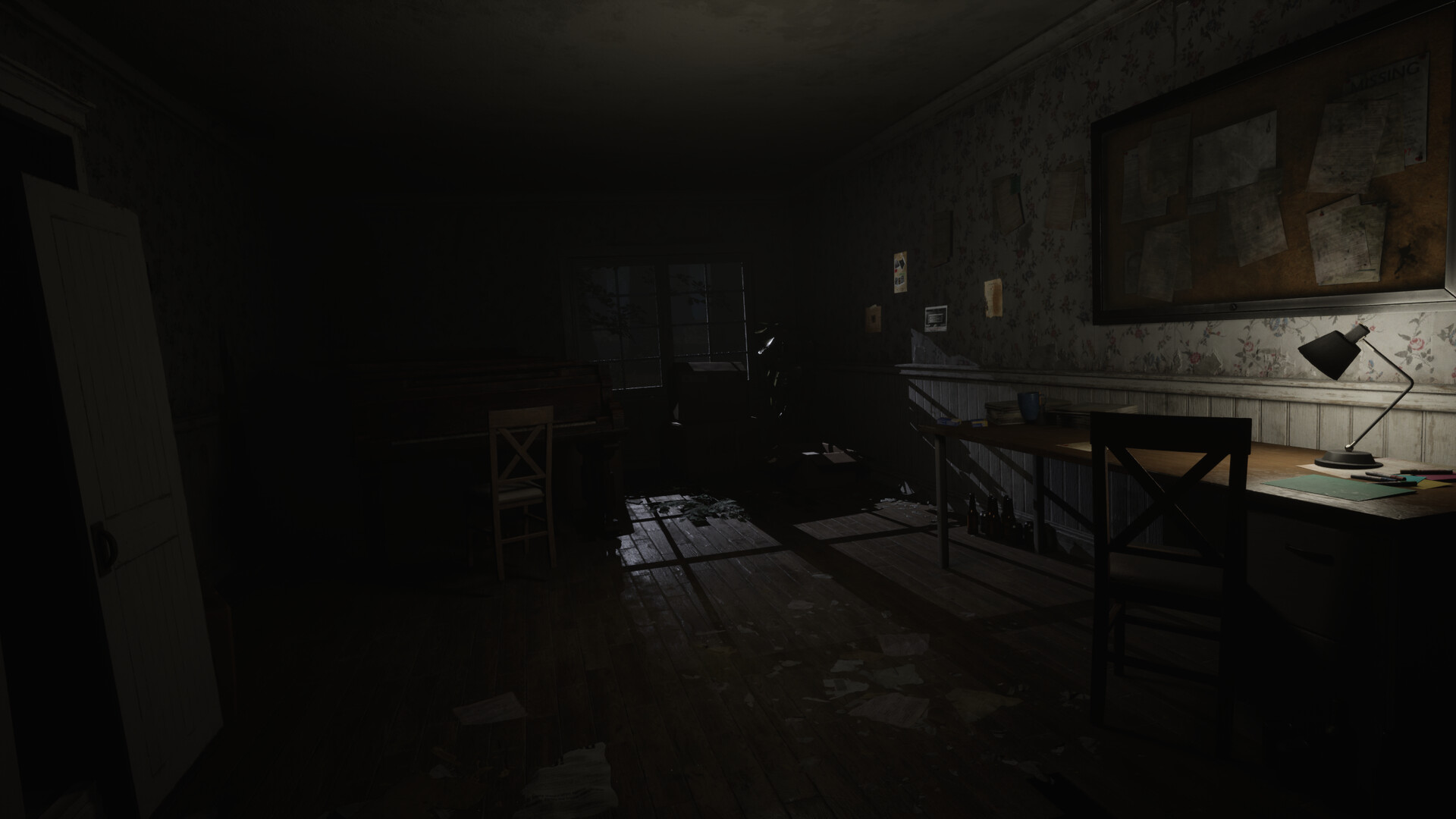 昏暗的室內場景與光源運用