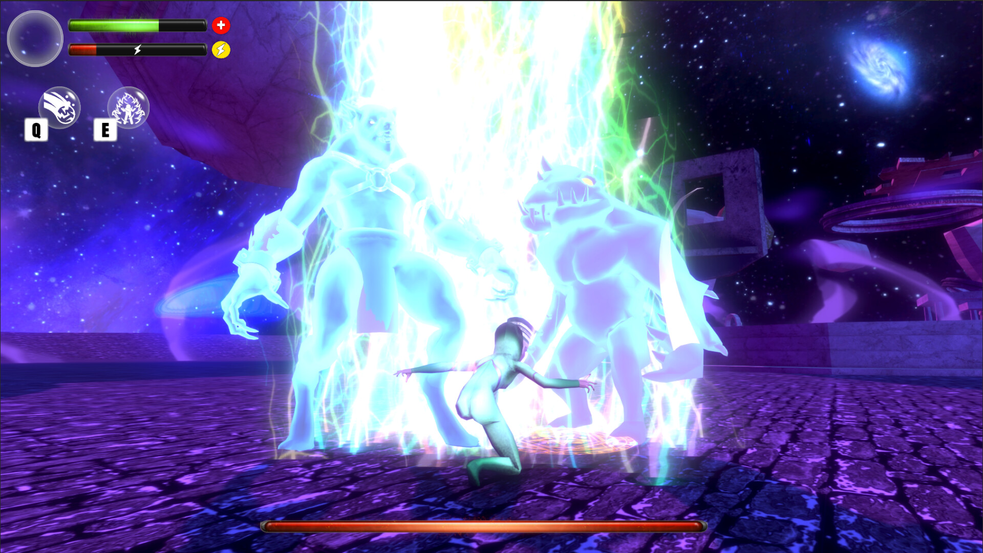 充滿壓迫感的 Boss 戰鬥前夕