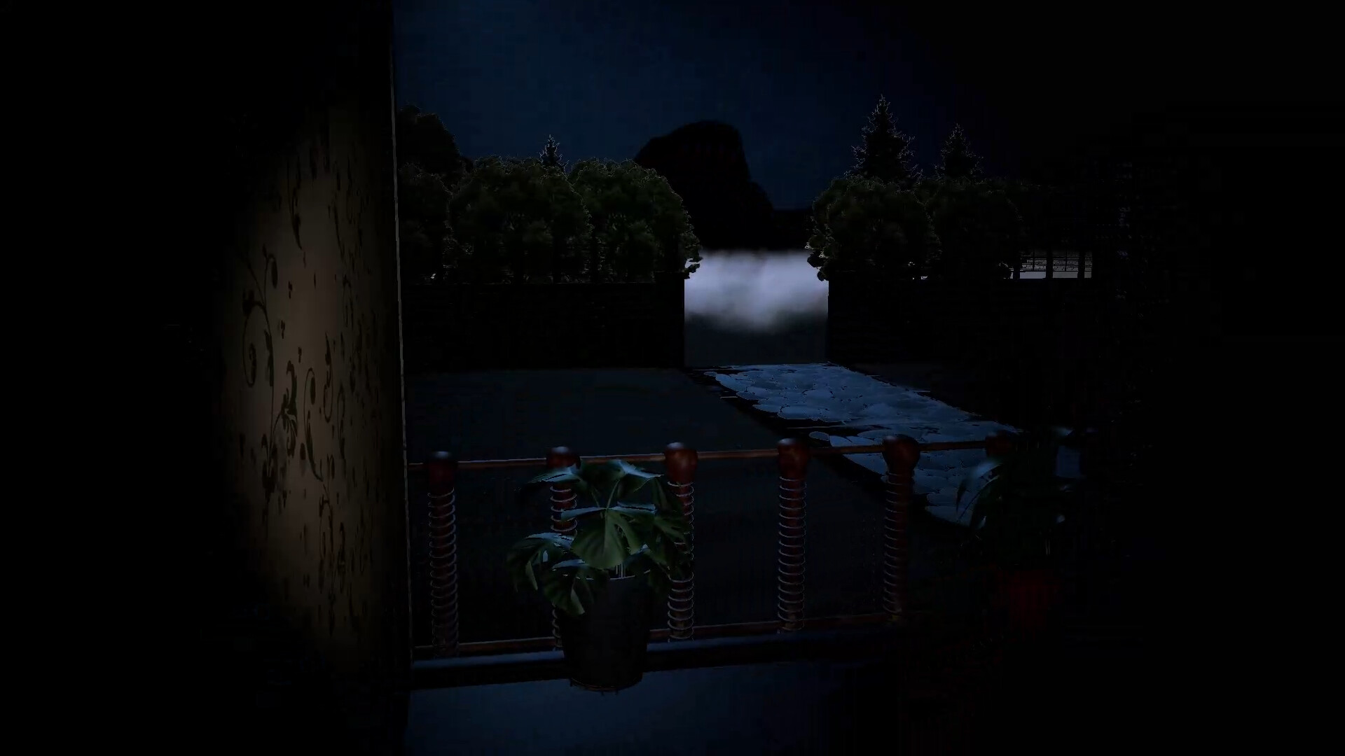 詭異的祭壇與紅光籠罩的恐怖氛圍