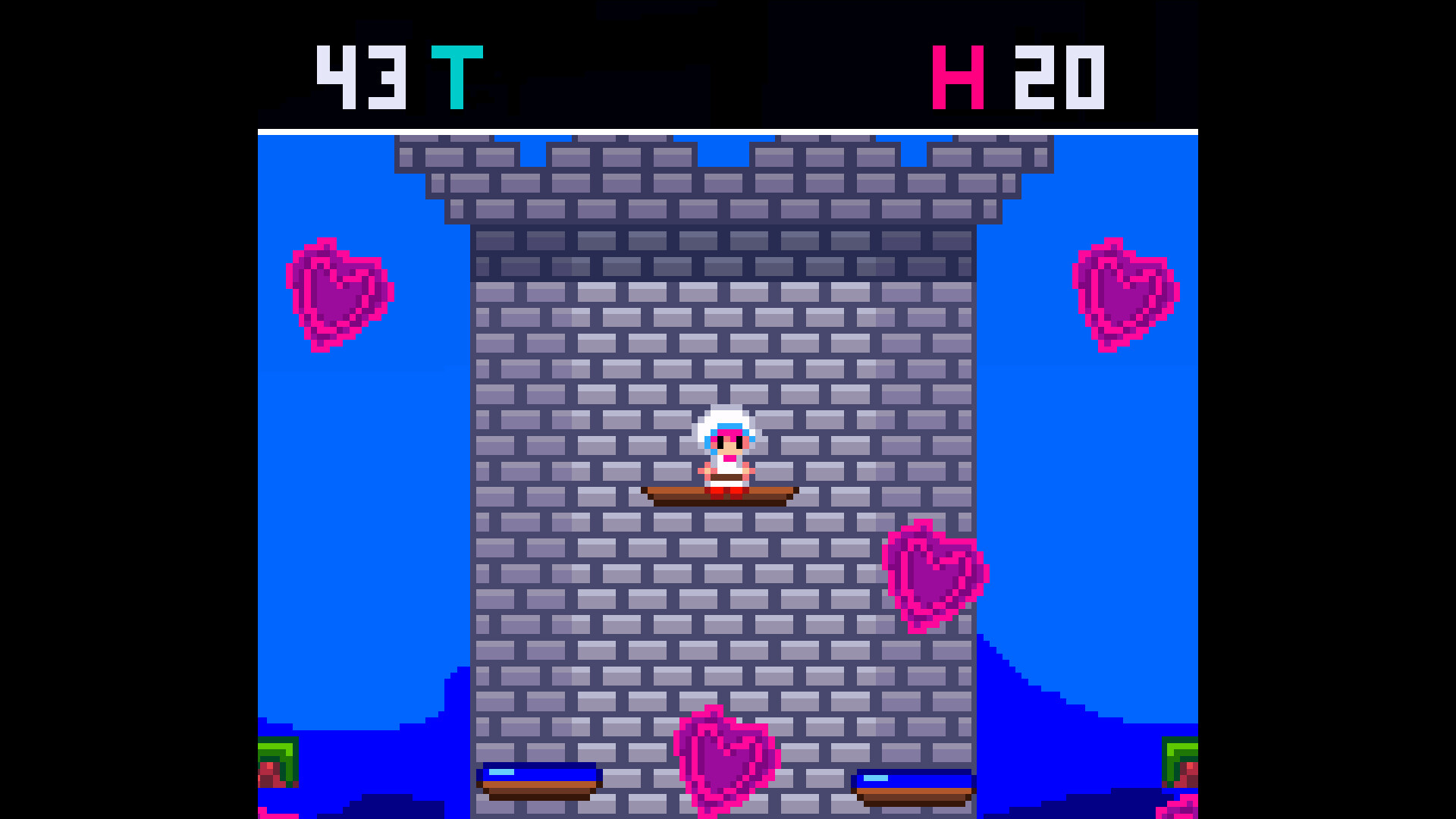 Boomin blocks 遊戲畫面，結合射擊與消除的益智玩法