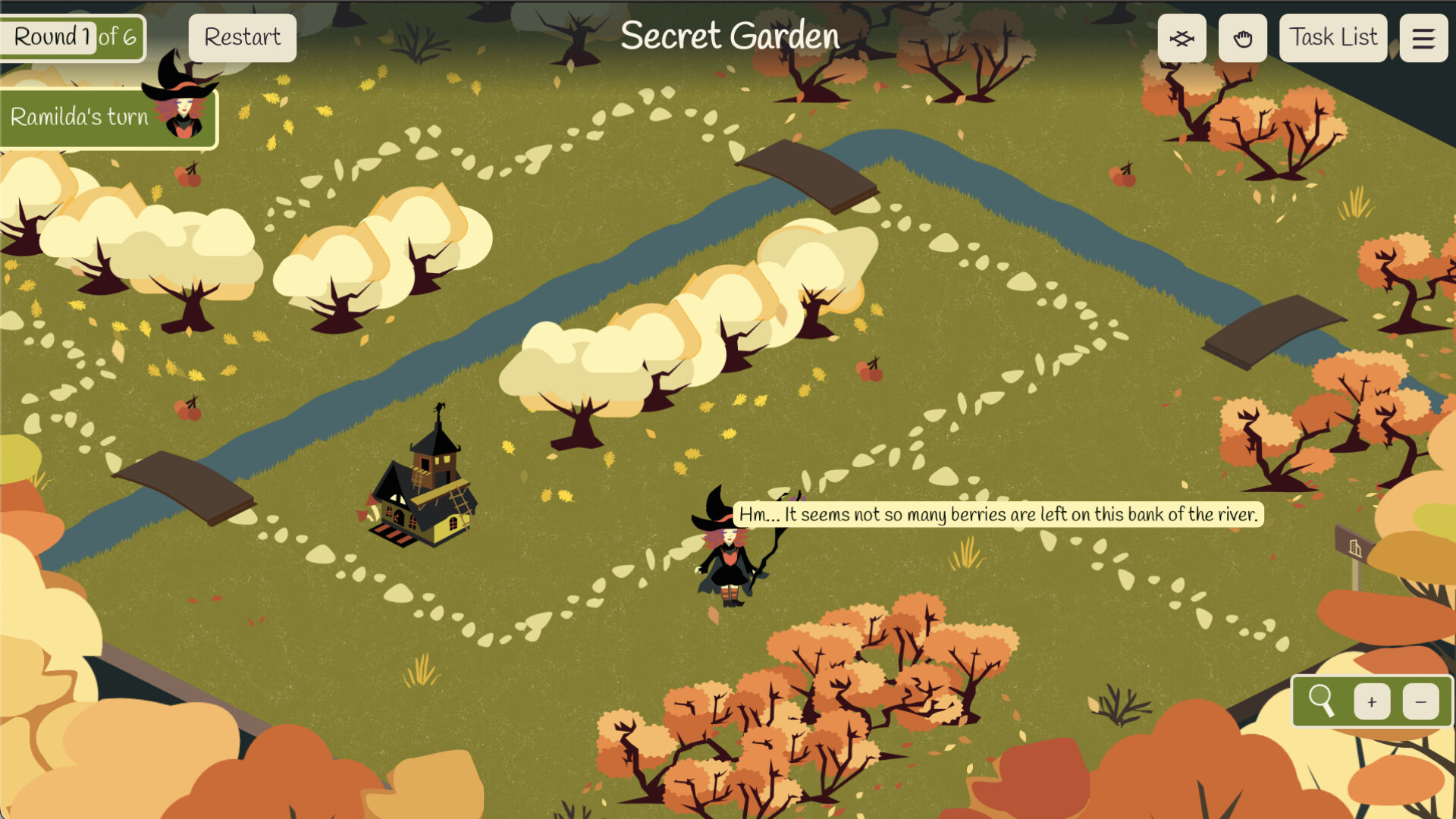 Forest Time 遊戲內解謎場景