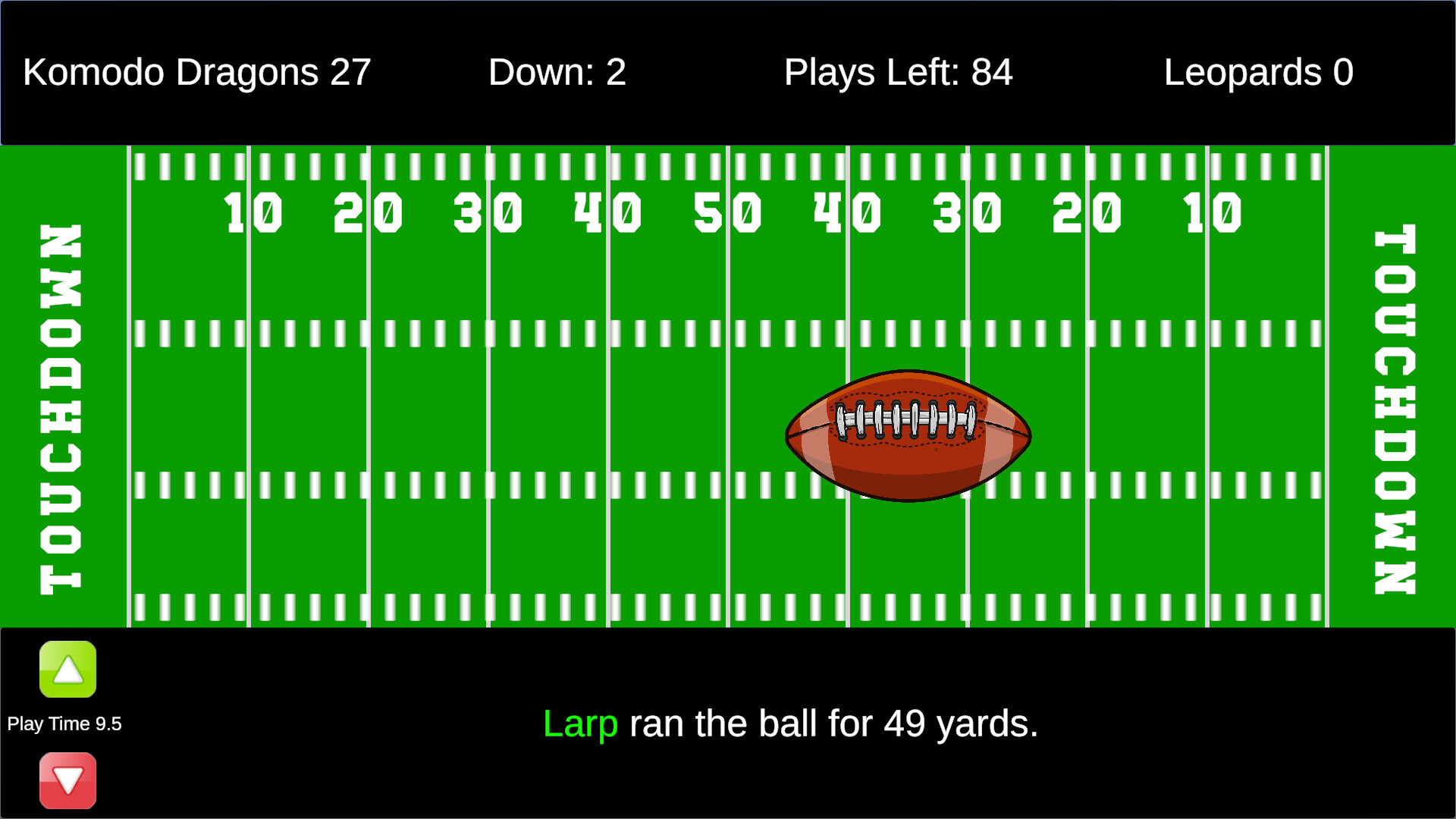 遊戲截圖顯示了球隊在賽季中的排名與聯盟競爭狀況