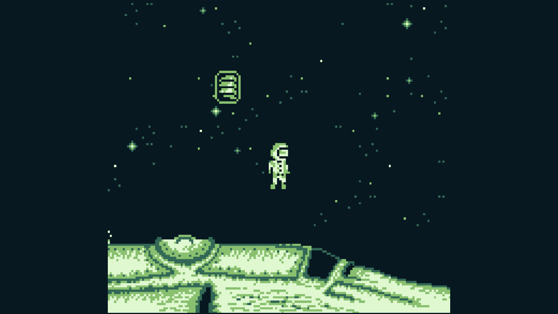 飛船停靠在空間站，準備進行補給或交易。