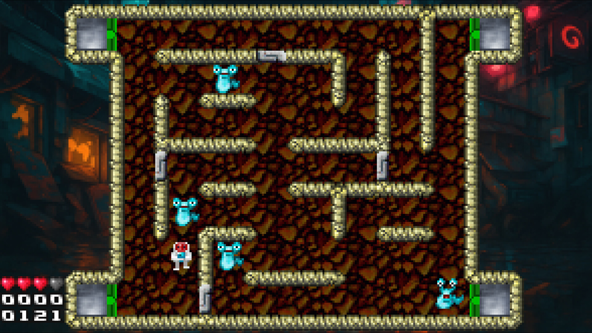 多樣化的敵人設計，增加了通關的難度與挑戰性。