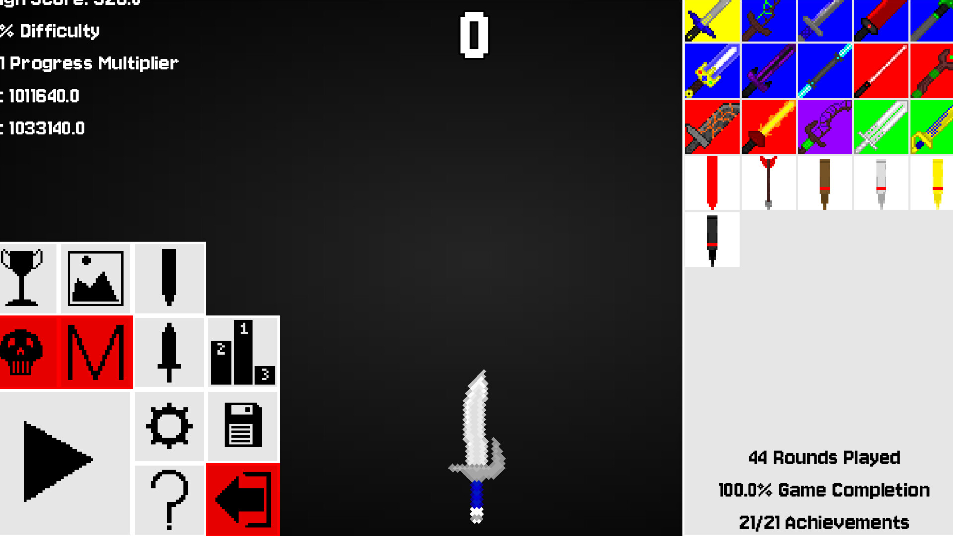 另一張遊戲戰鬥截圖,展示不同的背景配色