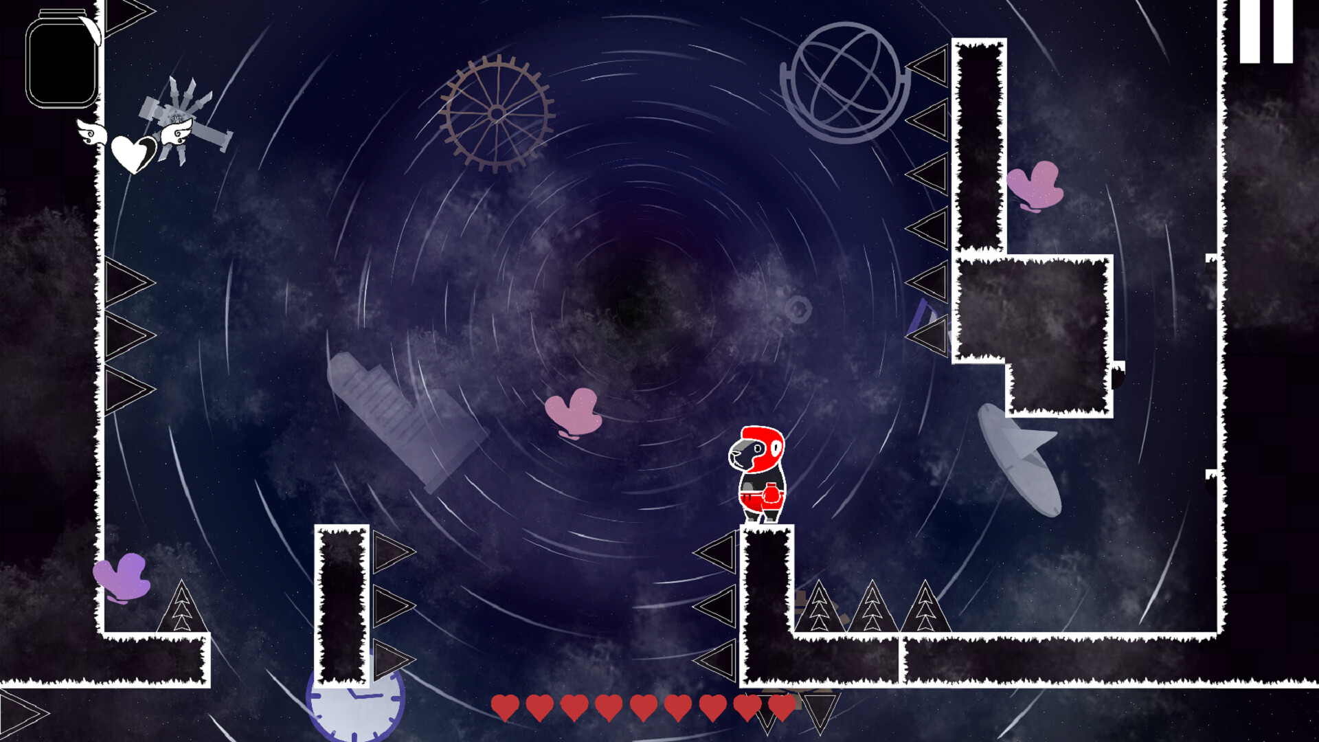 獨特的黑白與彩色視覺切換