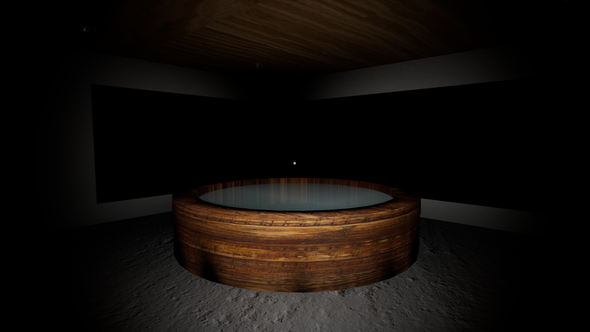 遊戲截圖：逼真的居家環境光影，每一個陰影似乎都藏著秘密。