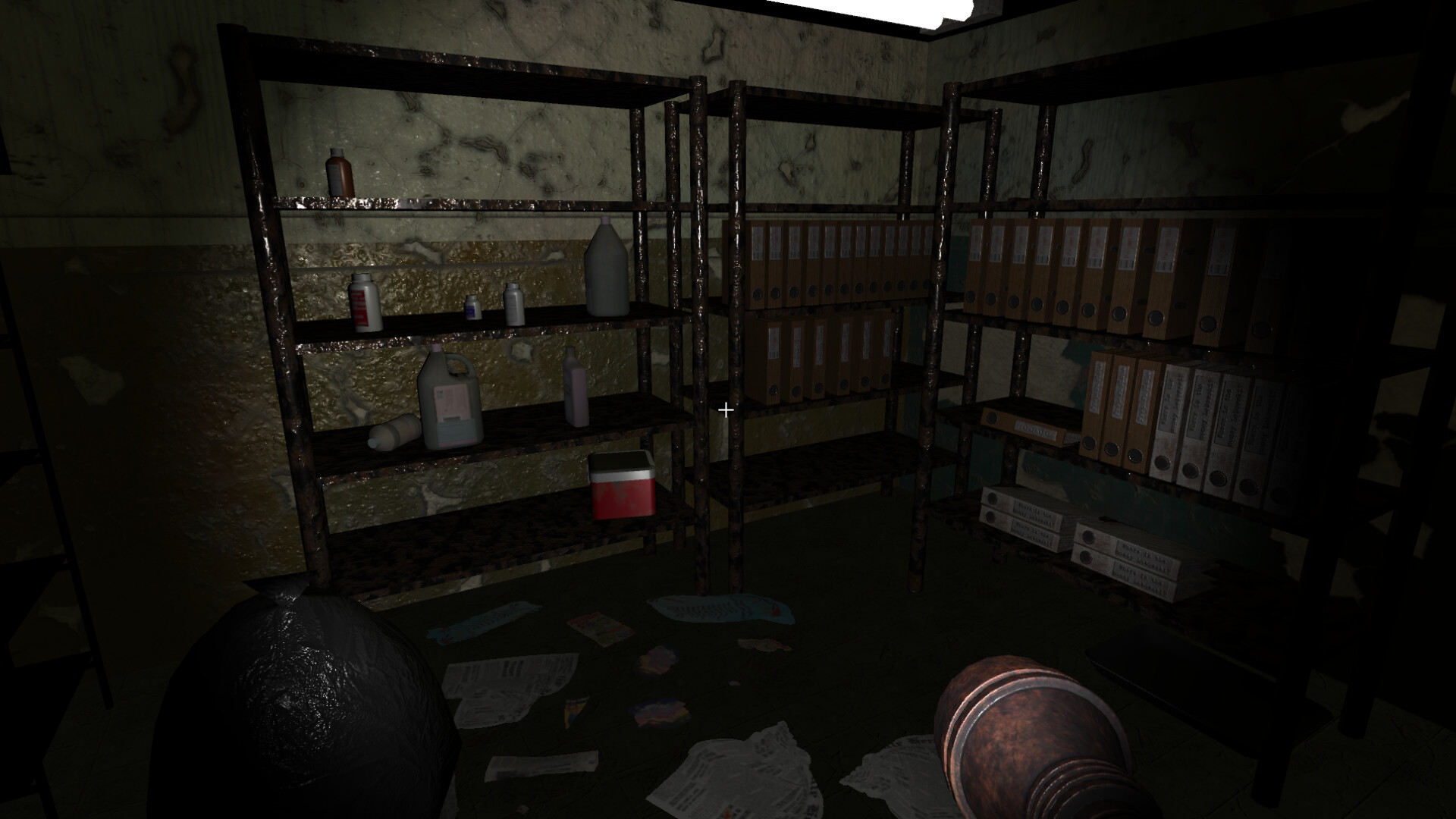 遊戲截圖：令人不安的環境細節