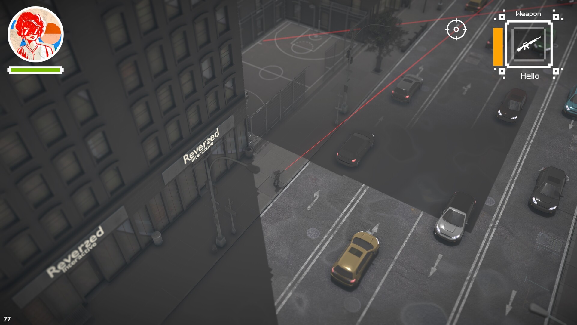 室內場景戰鬥,複雜的地形增加了戰術運用的可能性