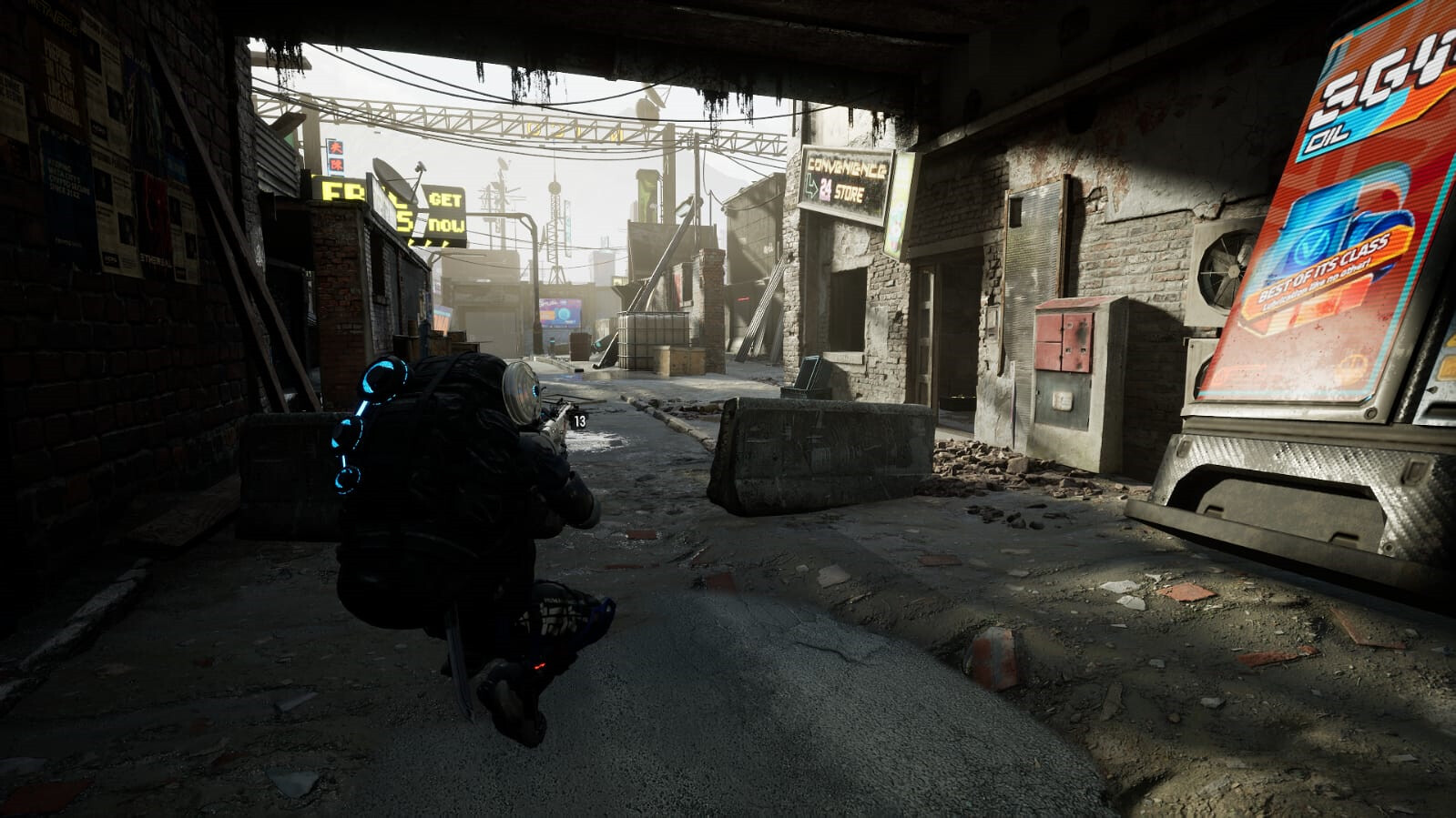 充滿未來感的都市景觀