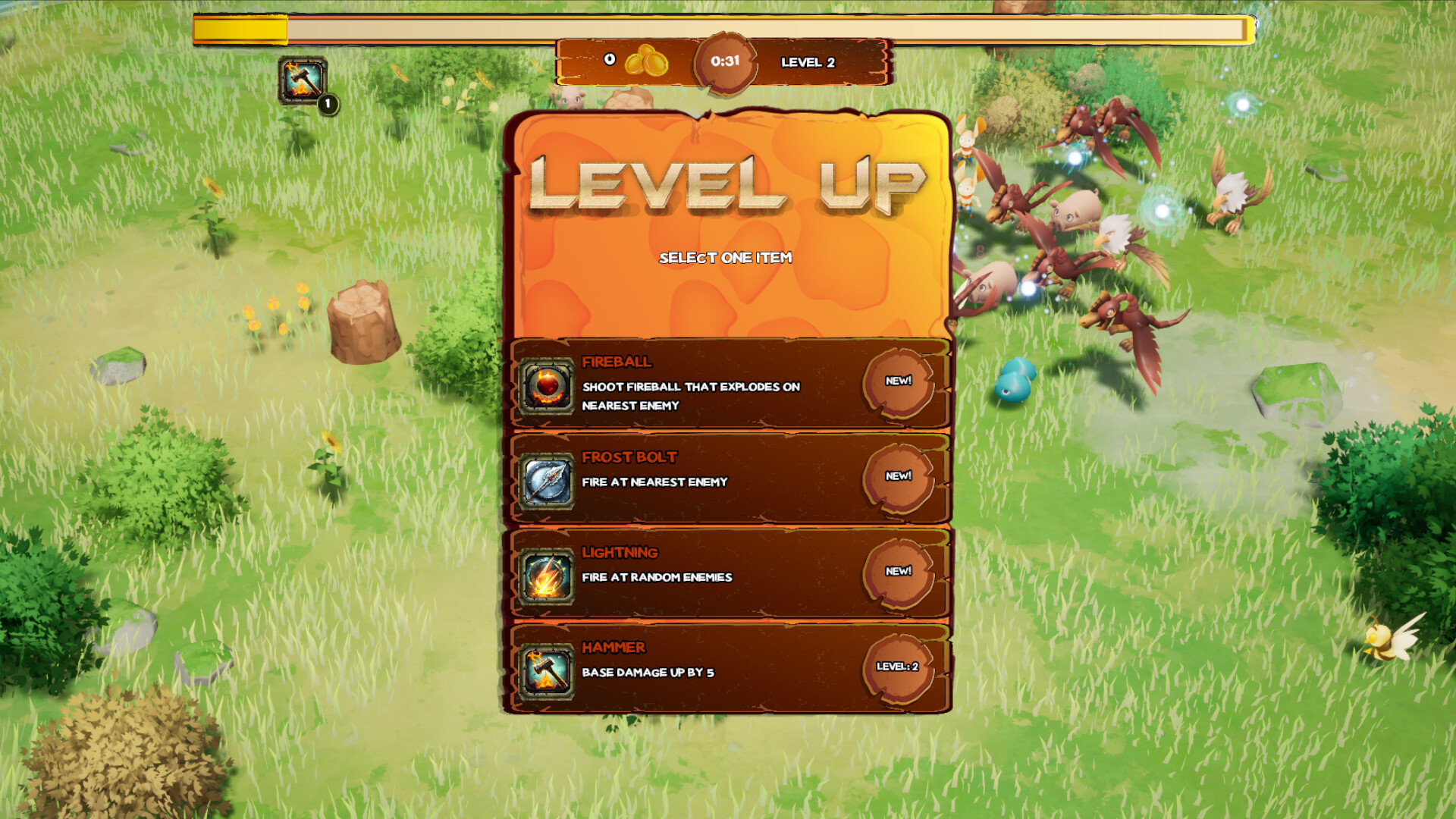 遊戲世界充滿了奇幻色彩與多樣化的場景。