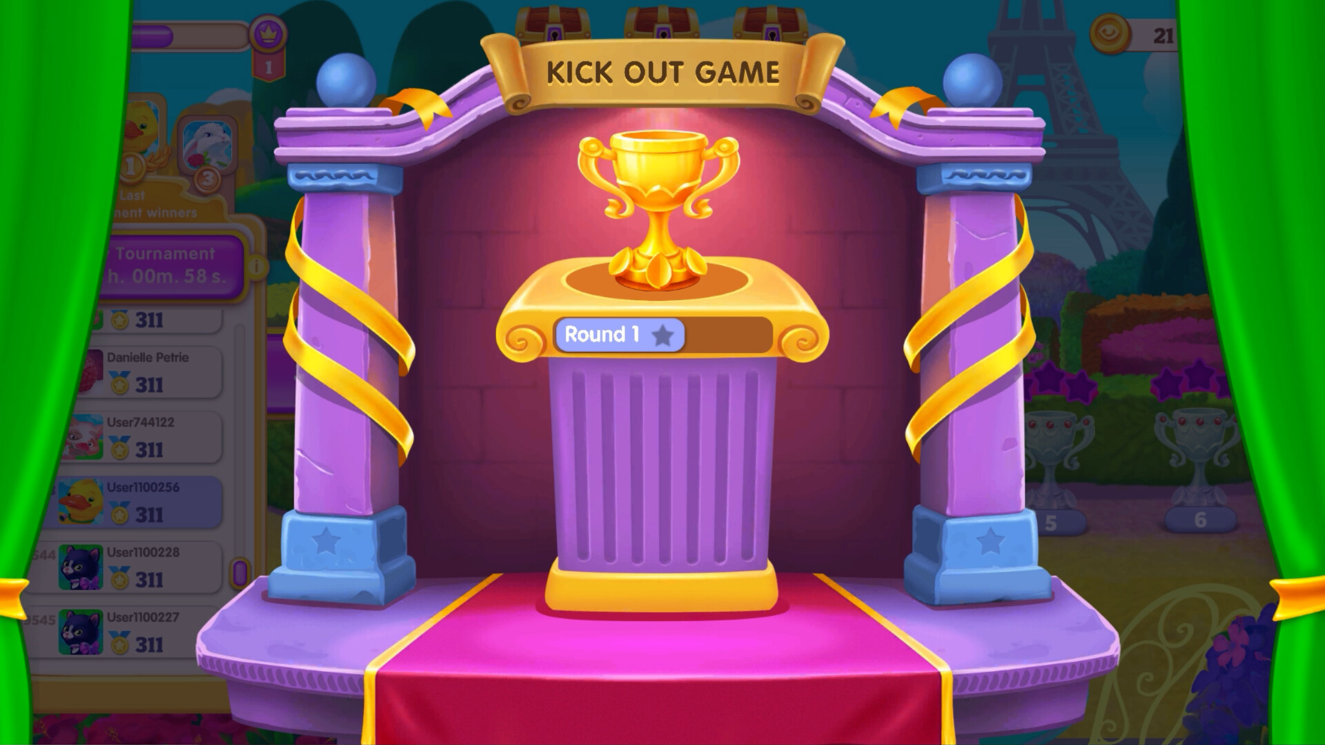 夜晚露營的場景,光影的變化增加了找不同的難度。