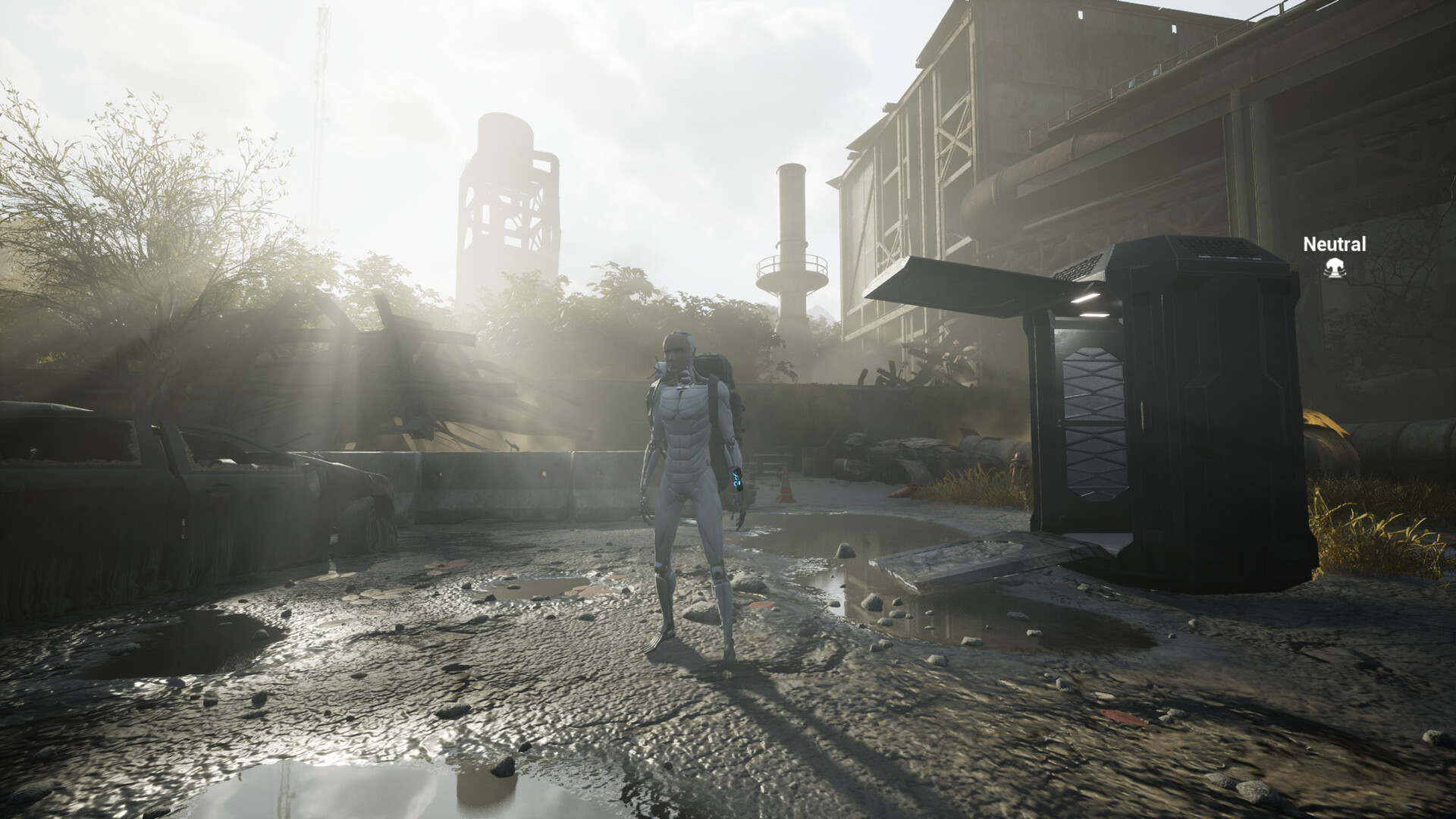 玩家角色與 AI-Sy 夥伴