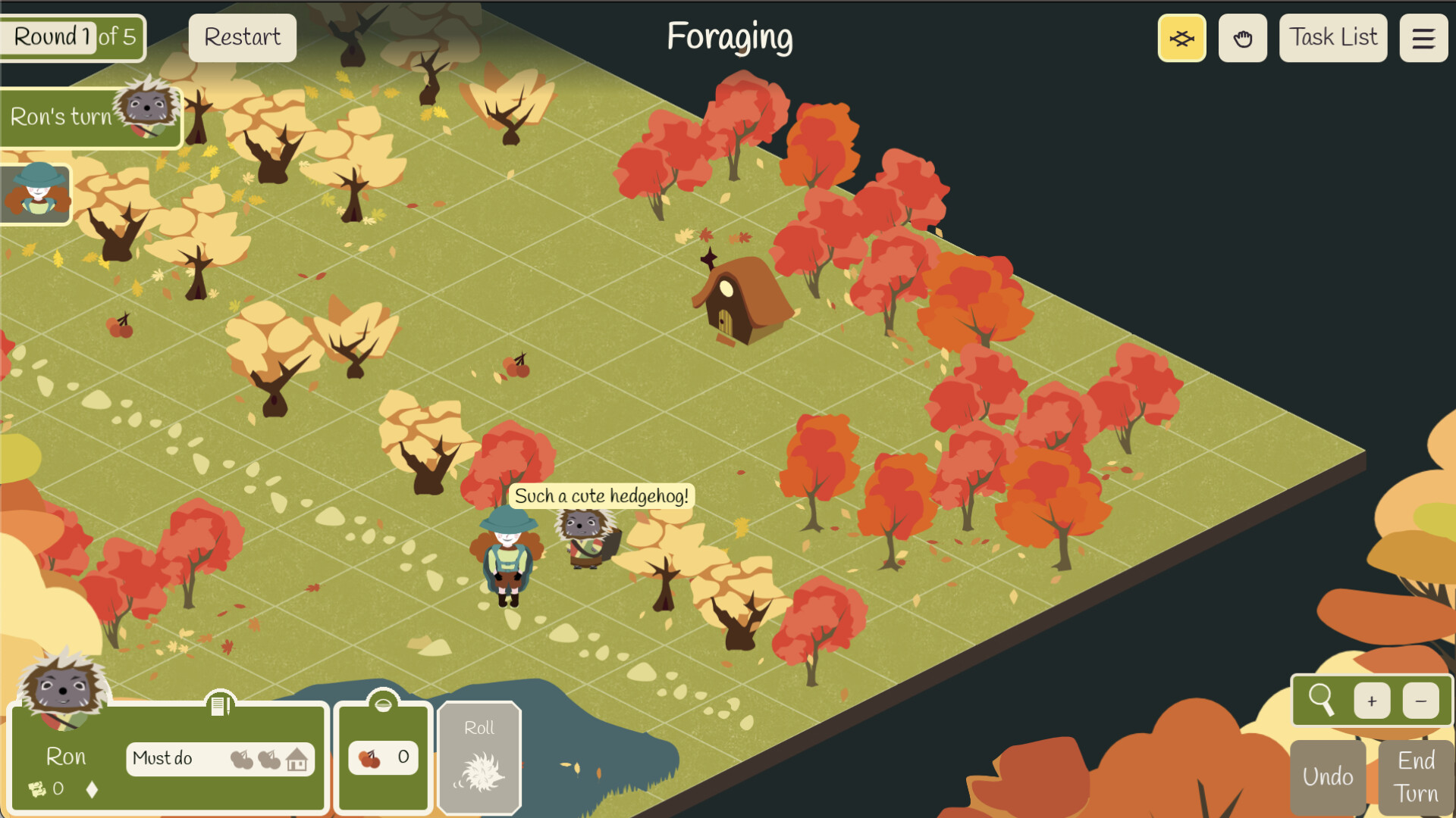 Forest Time 夜晚場景與光影效果