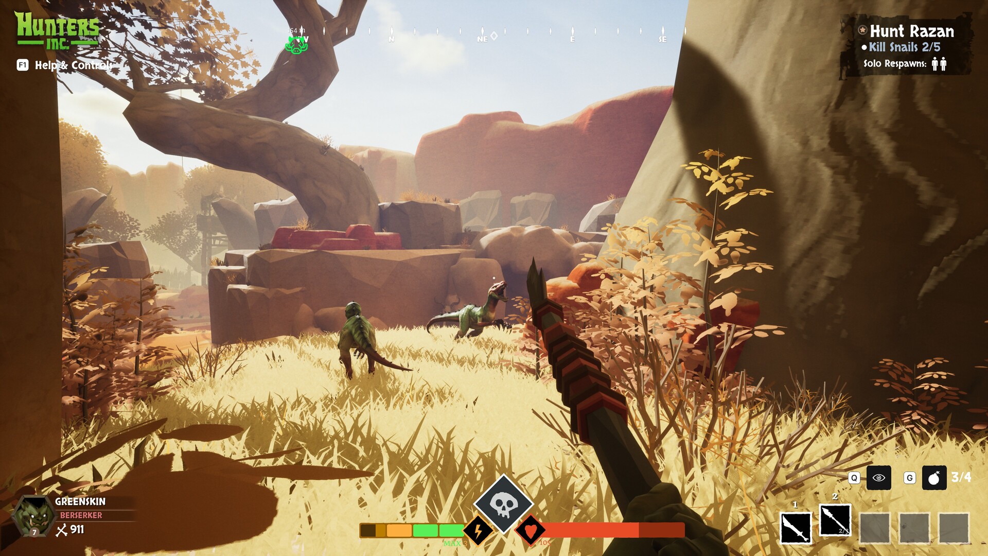 Hunters Inc Gameplay Screenshot 1