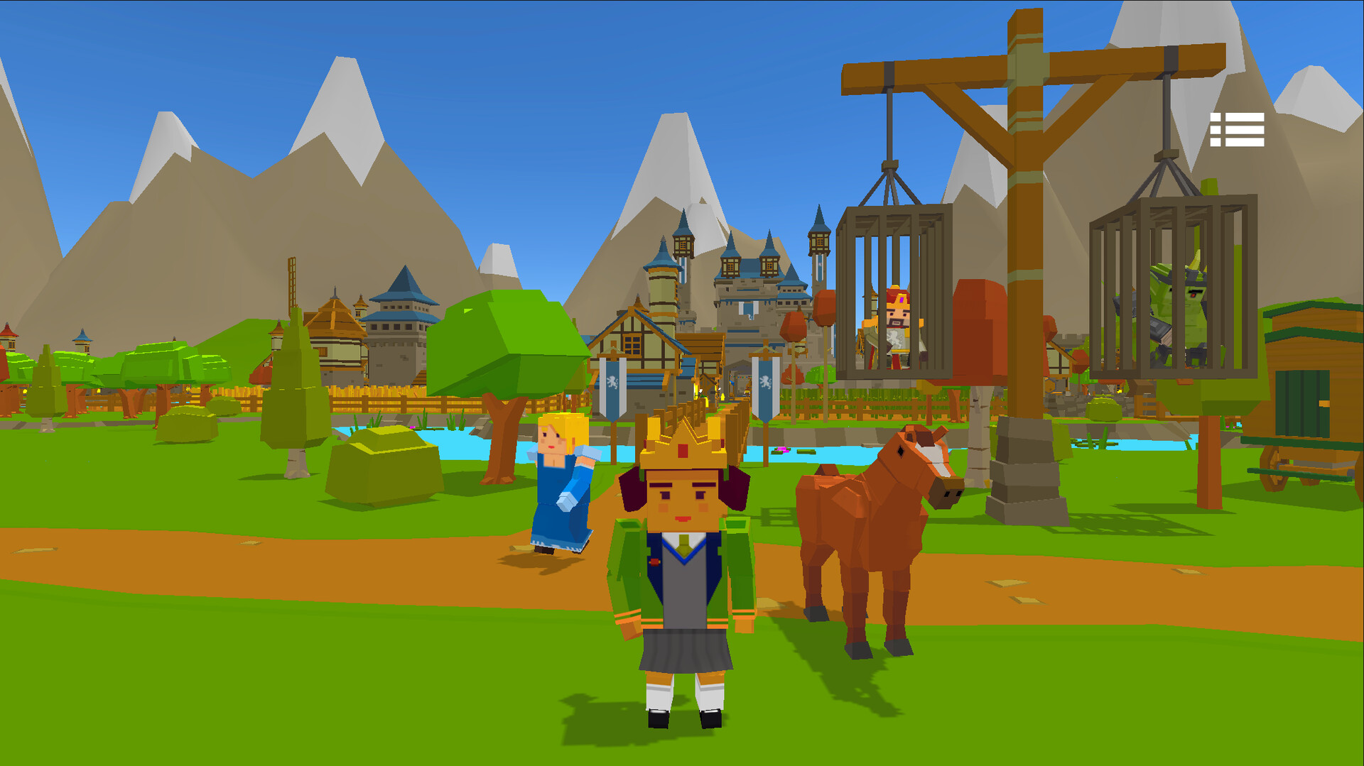 遊戲包含完整的農業系統，玩家可以耕種田地，體驗自給自足的農場生活。