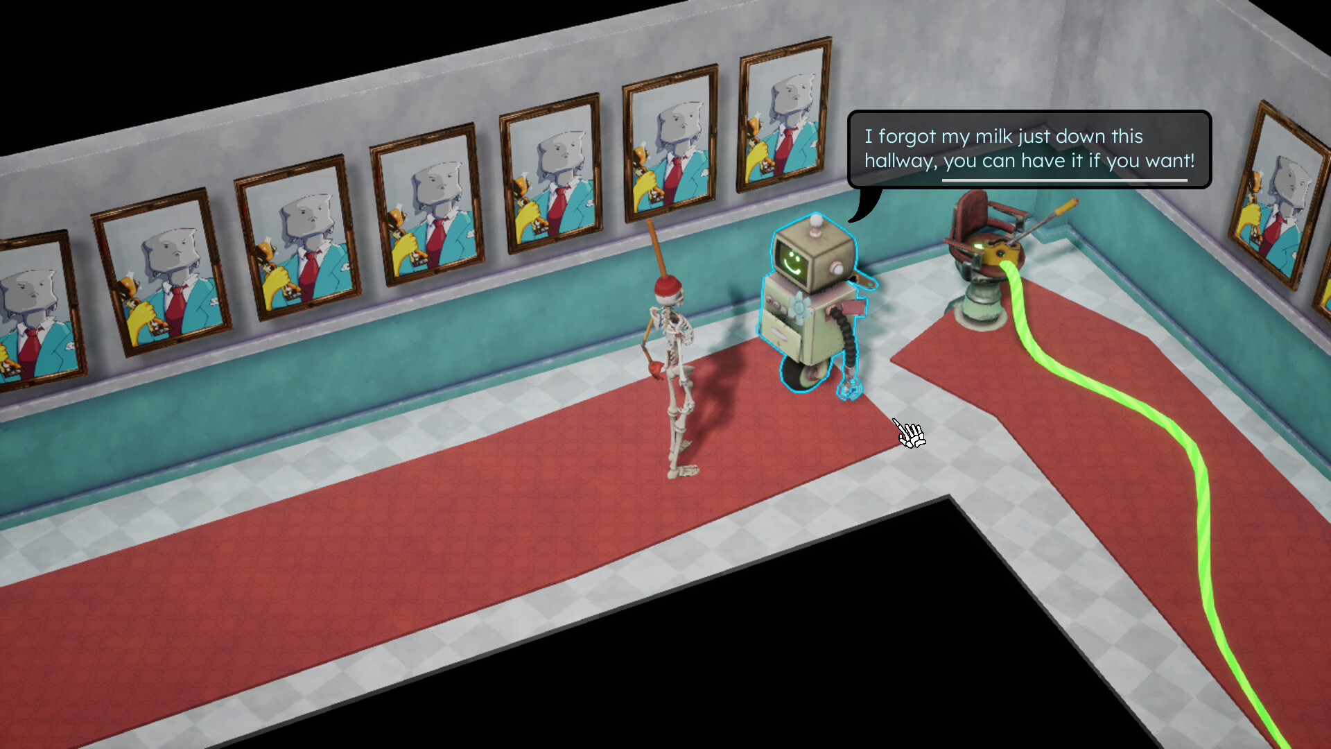 充滿機關與謎題的醫院場景