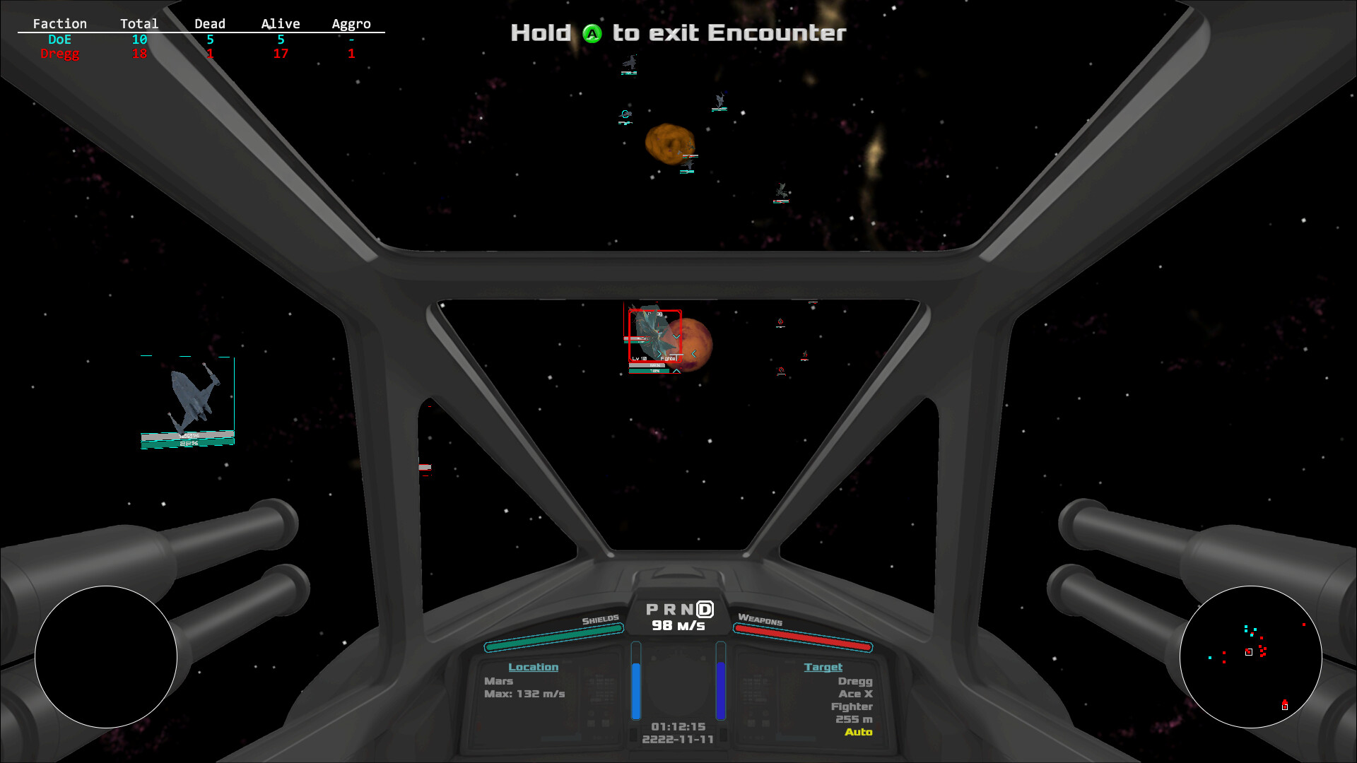 激烈的太空交火,雷射與導彈橫飛,展現出快節奏的戰鬥風格