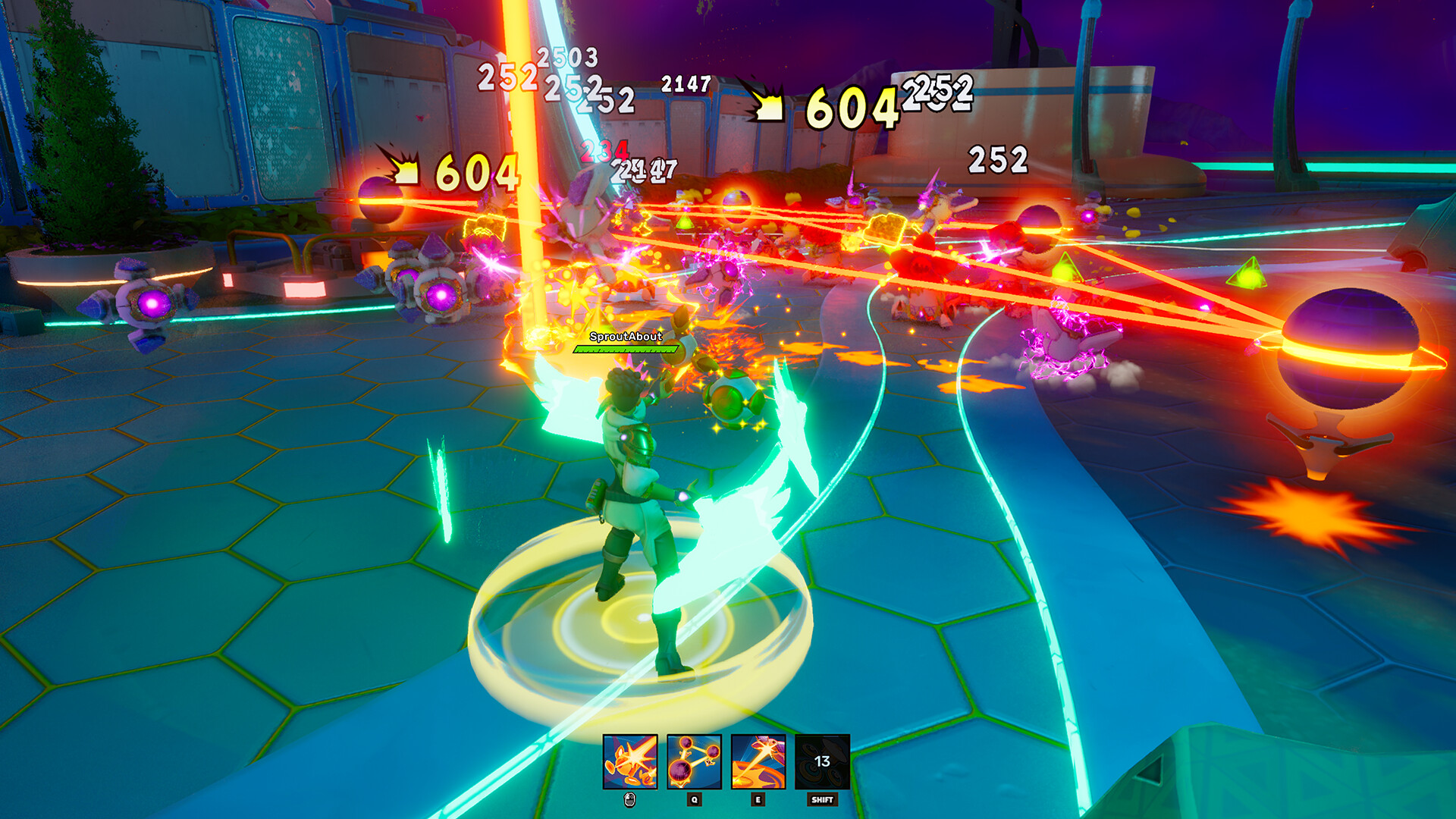 Out of Time 多樣化技能特效