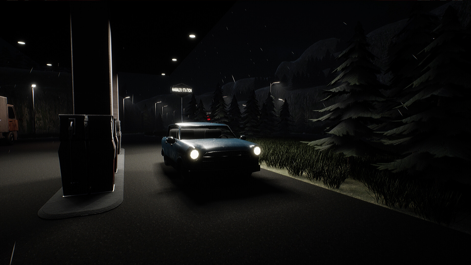 遊戲場景充滿工業時代的廢墟感