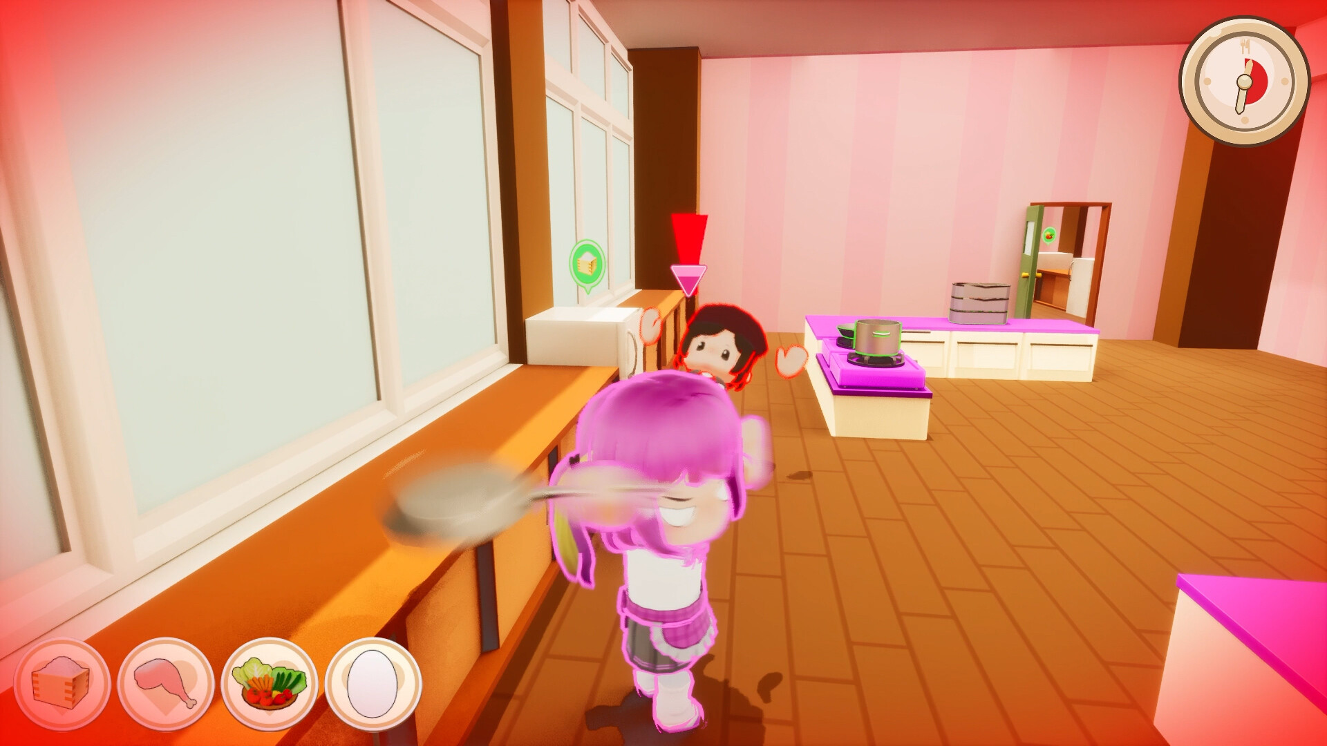 追逐目擊者的遊戲畫面