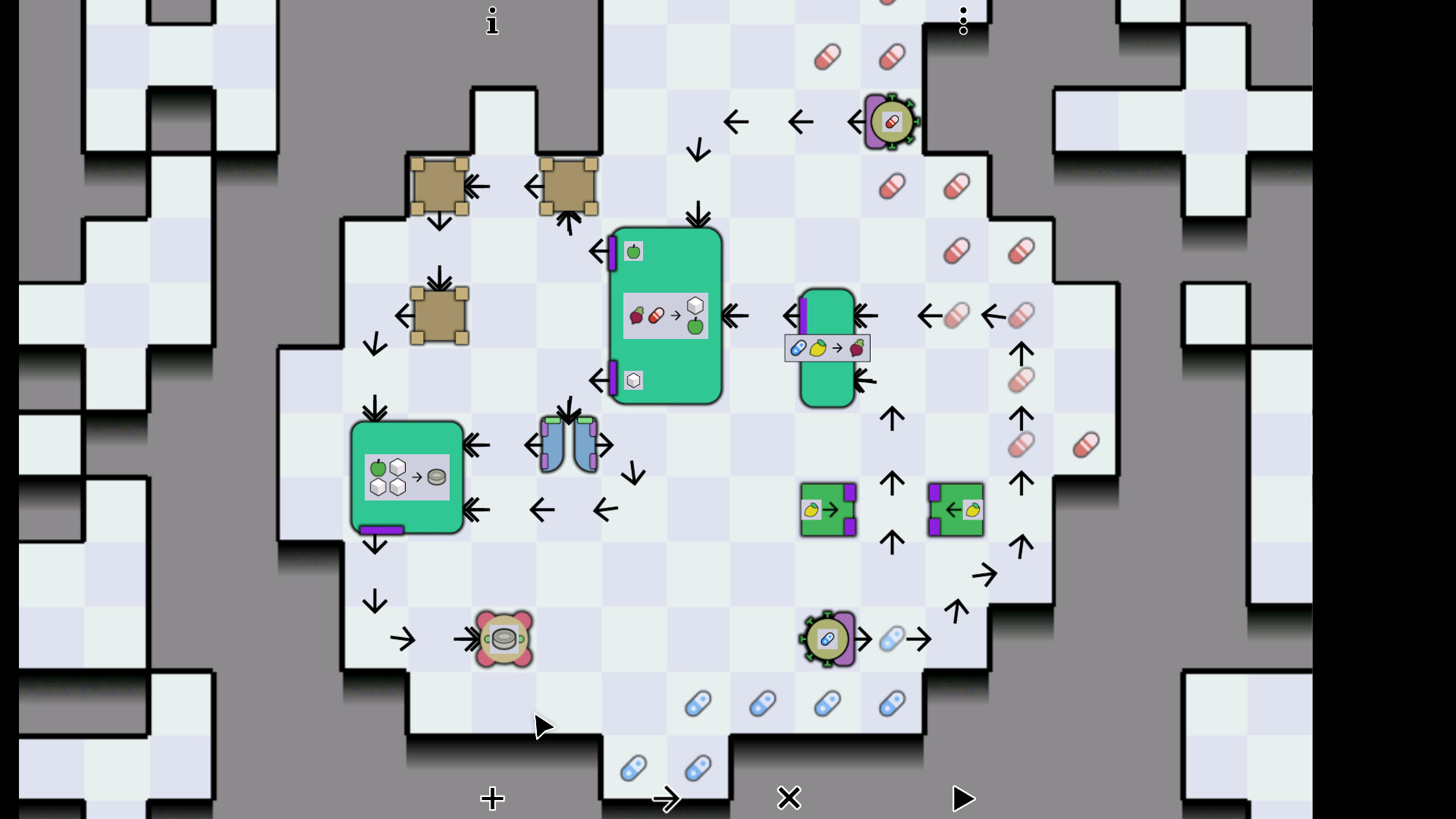 遊戲後期可能出現的高密度工廠設計,依然保持清晰的視覺效果