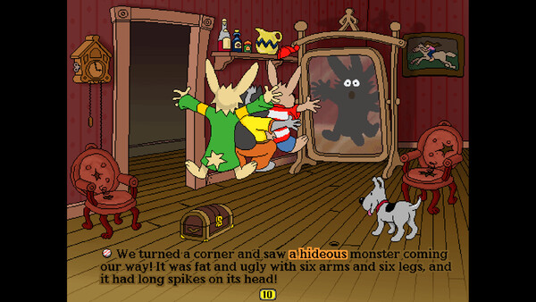 哈利與朋友們在棒球場景