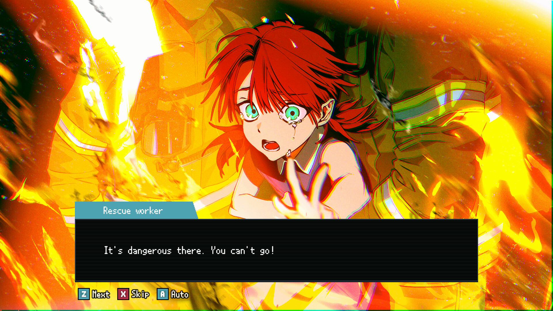 充滿神秘氛圍的探索畫面