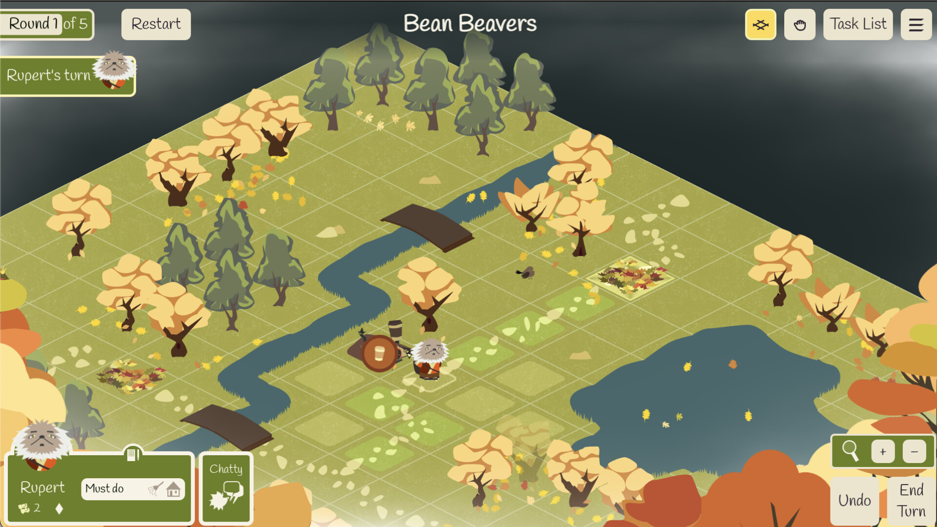 Forest Time 角色與環境互動