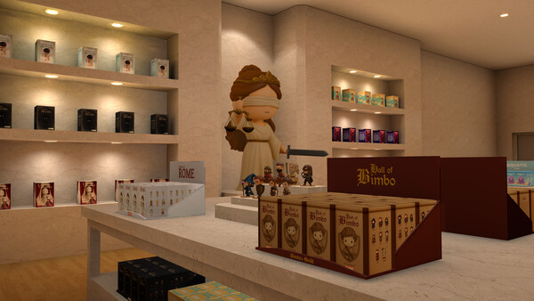 遊戲中風格獨特的可愛公仔