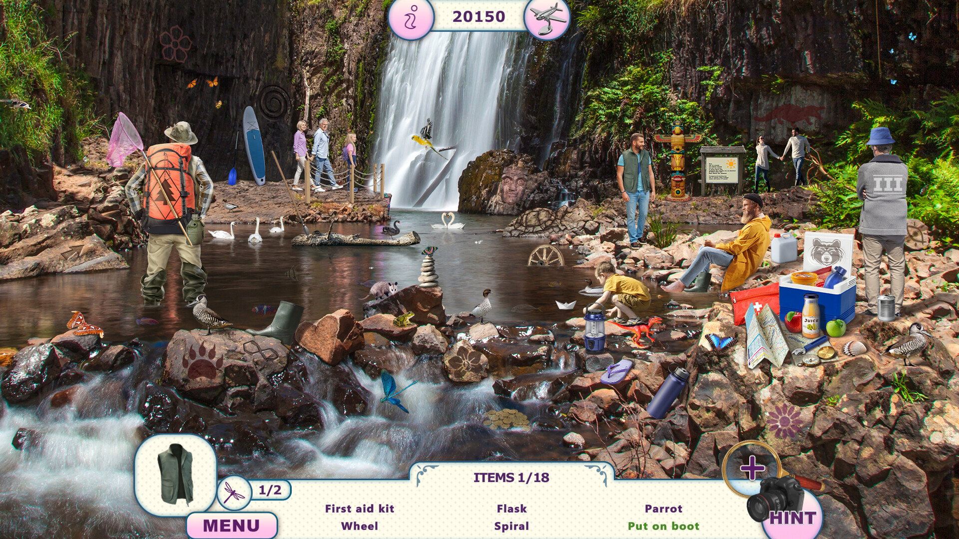 色彩豐富且細膩的遊戲畫面