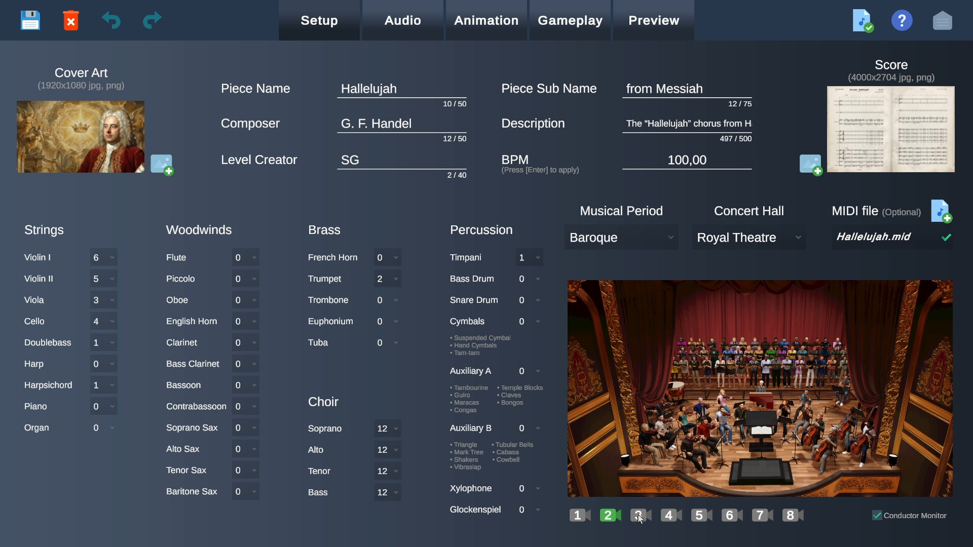 Maestro Level Editor 關卡設計介面