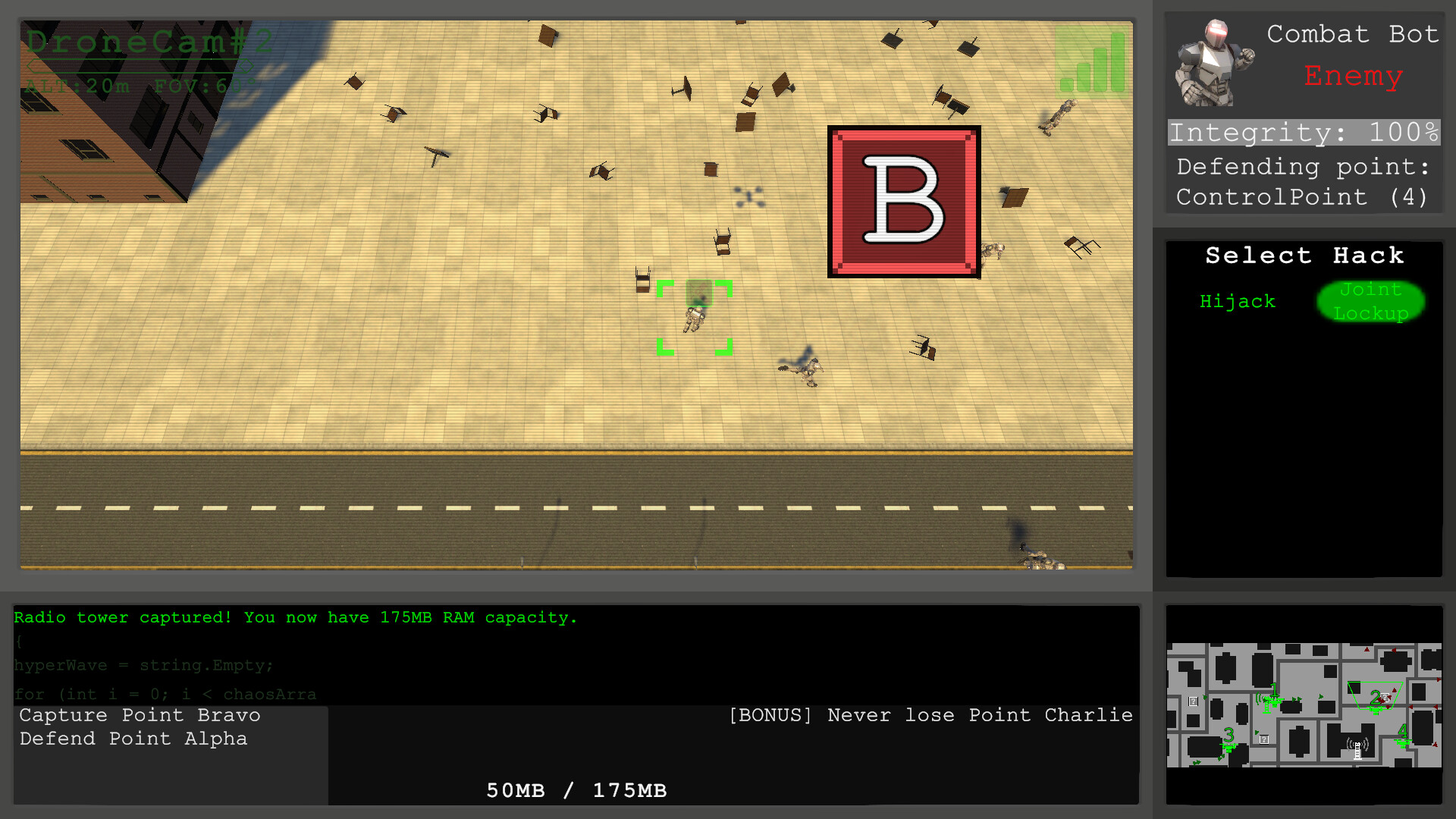 Command.Override 戰鬥畫面截圖